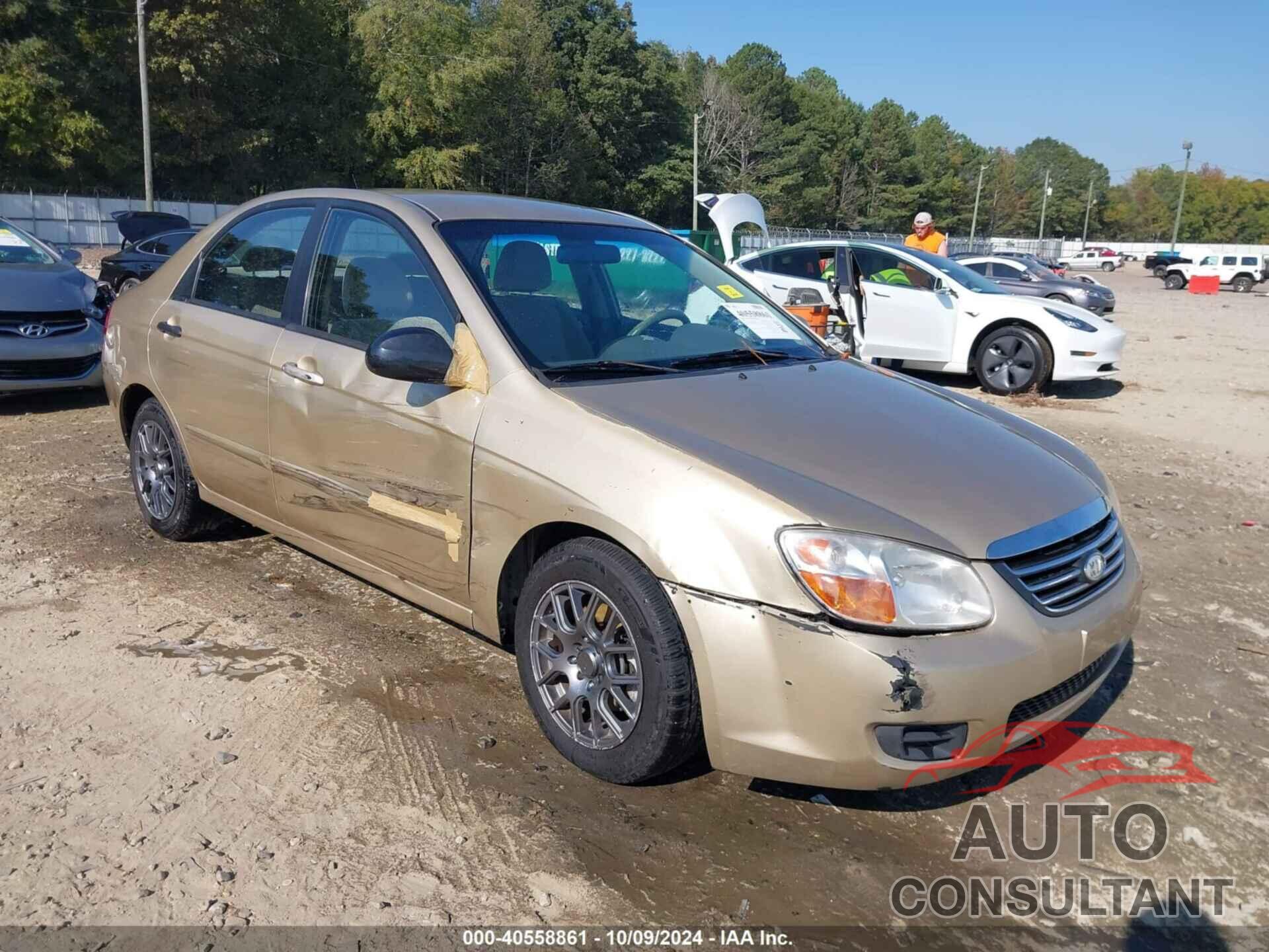 KIA SPECTRA 2009 - KNAFE221695653913