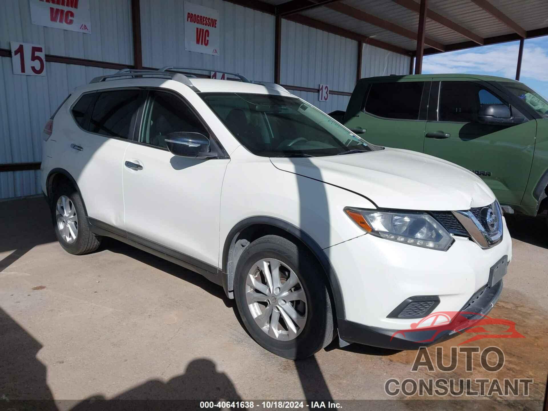 NISSAN ROGUE 2016 - KNMAT2MT2GP729890