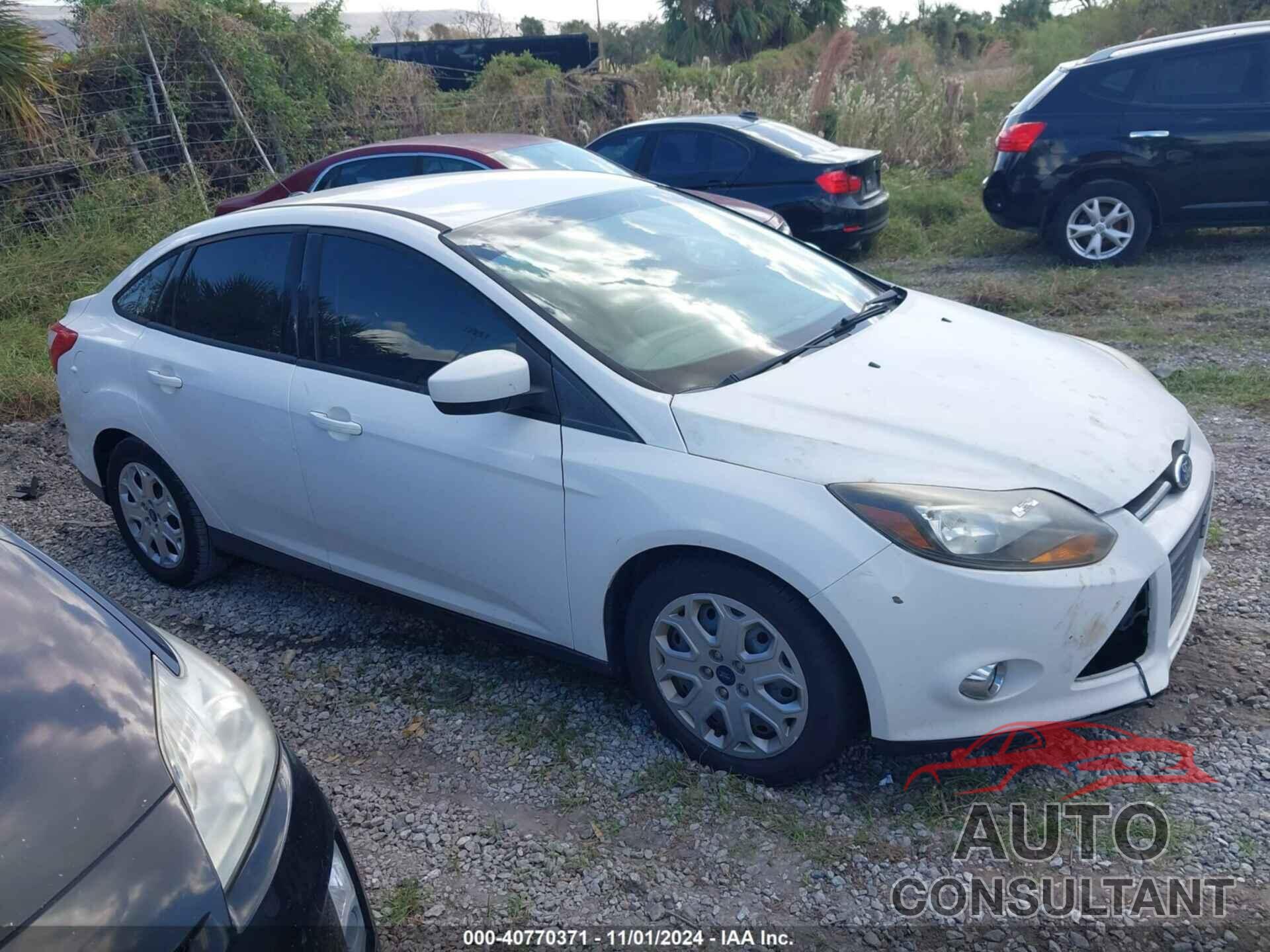 FORD FOCUS 2012 - 1FAHP3F23CL331995