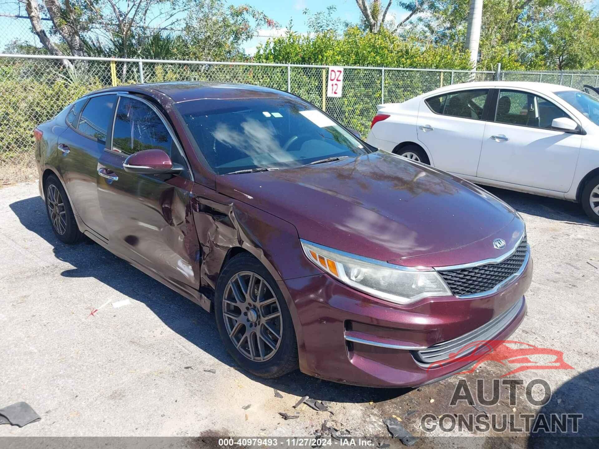 KIA OPTIMA 2016 - 5XXGT4L3XGG044082