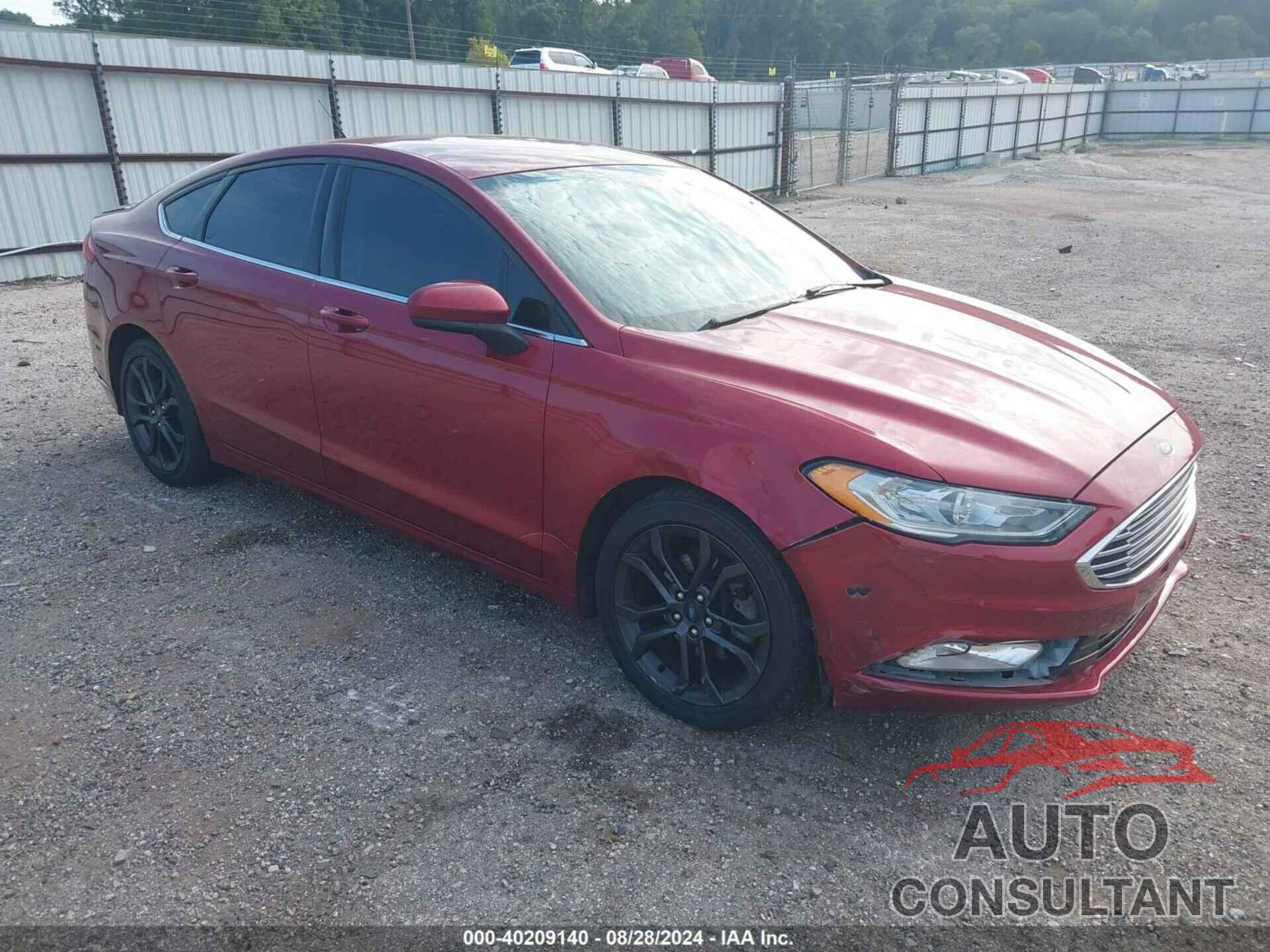 FORD FUSION 2018 - 3FA6P0G73JR238134