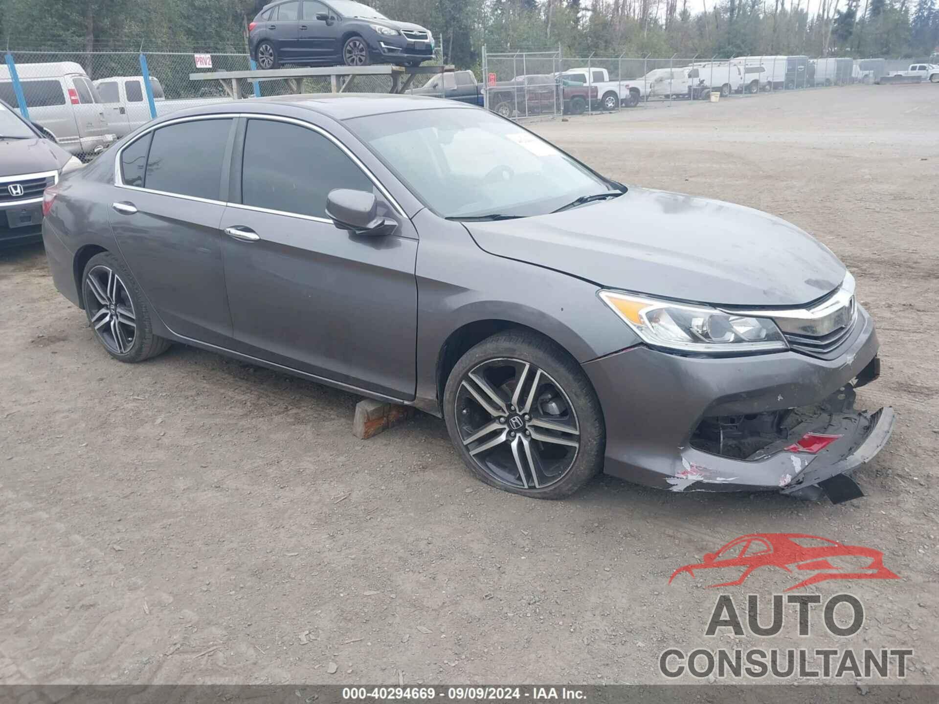 HONDA ACCORD 2017 - 1HGCR2F86HA235506