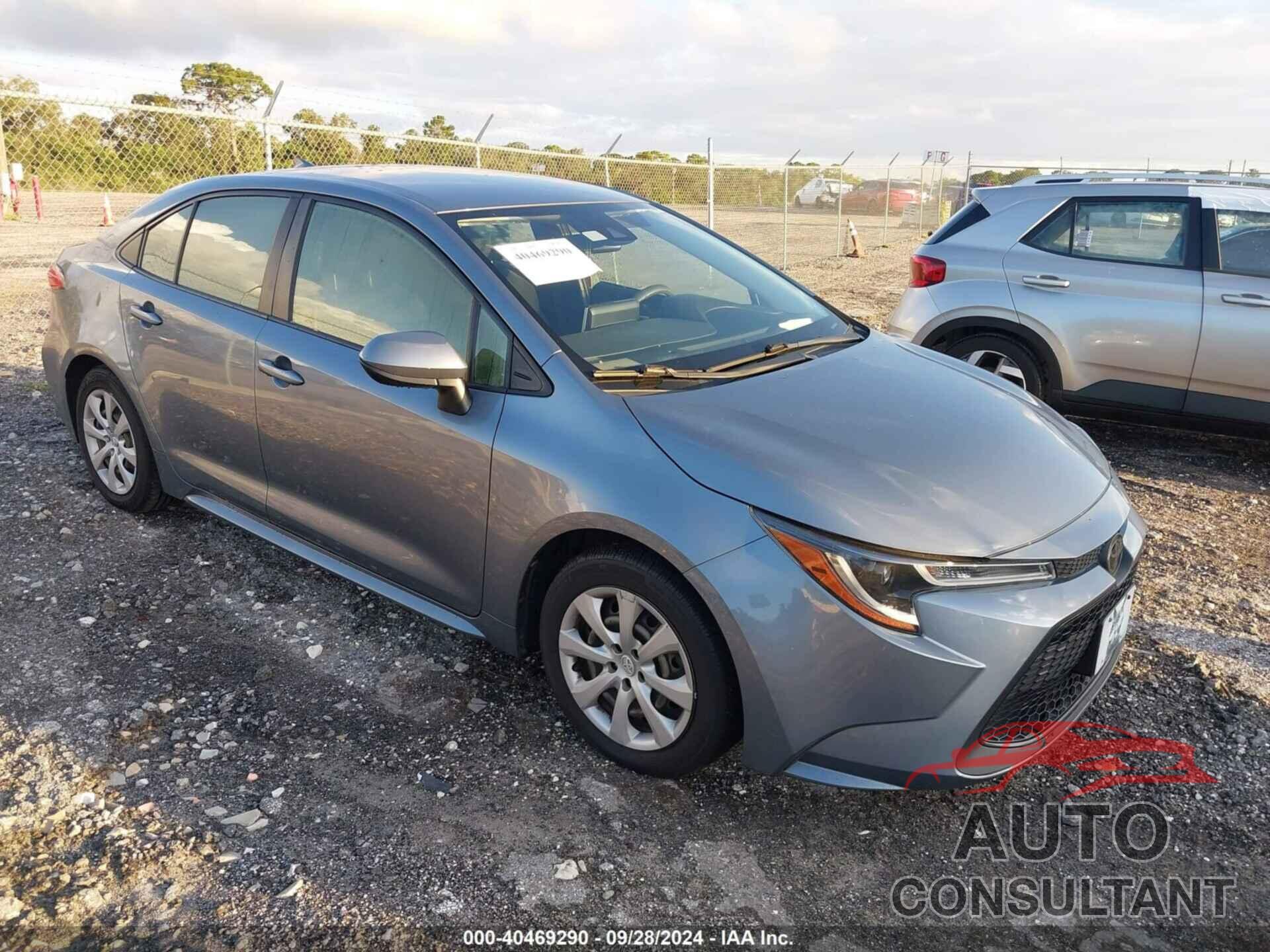 TOYOTA COROLLA 2020 - JTDEPRAE6LJ043160