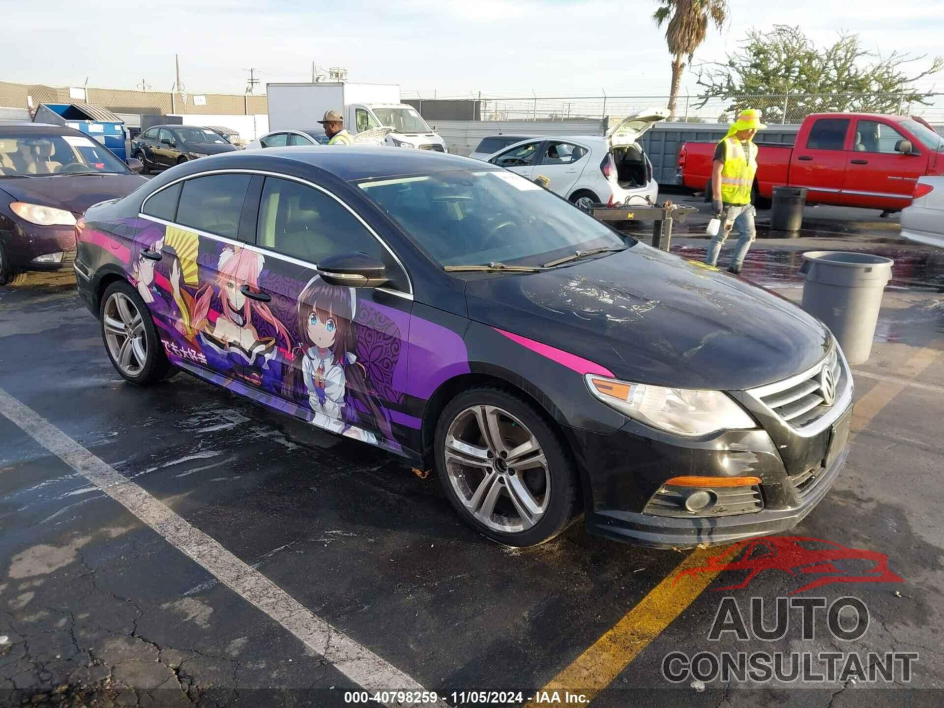 VOLKSWAGEN CC 2012 - WVWMP7AN2CE507196
