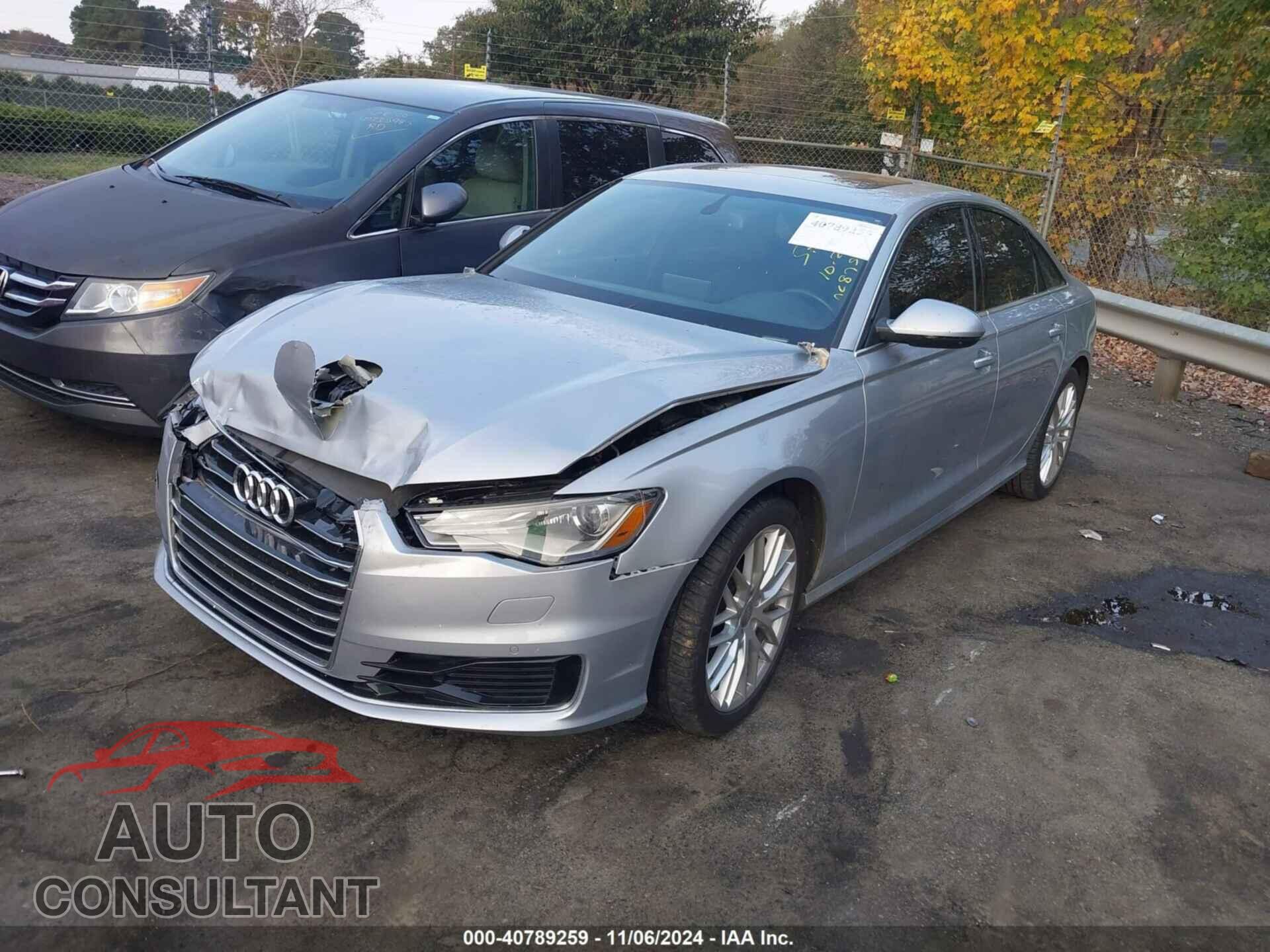 AUDI A6 2016 - WAUDFAFC4GN110700