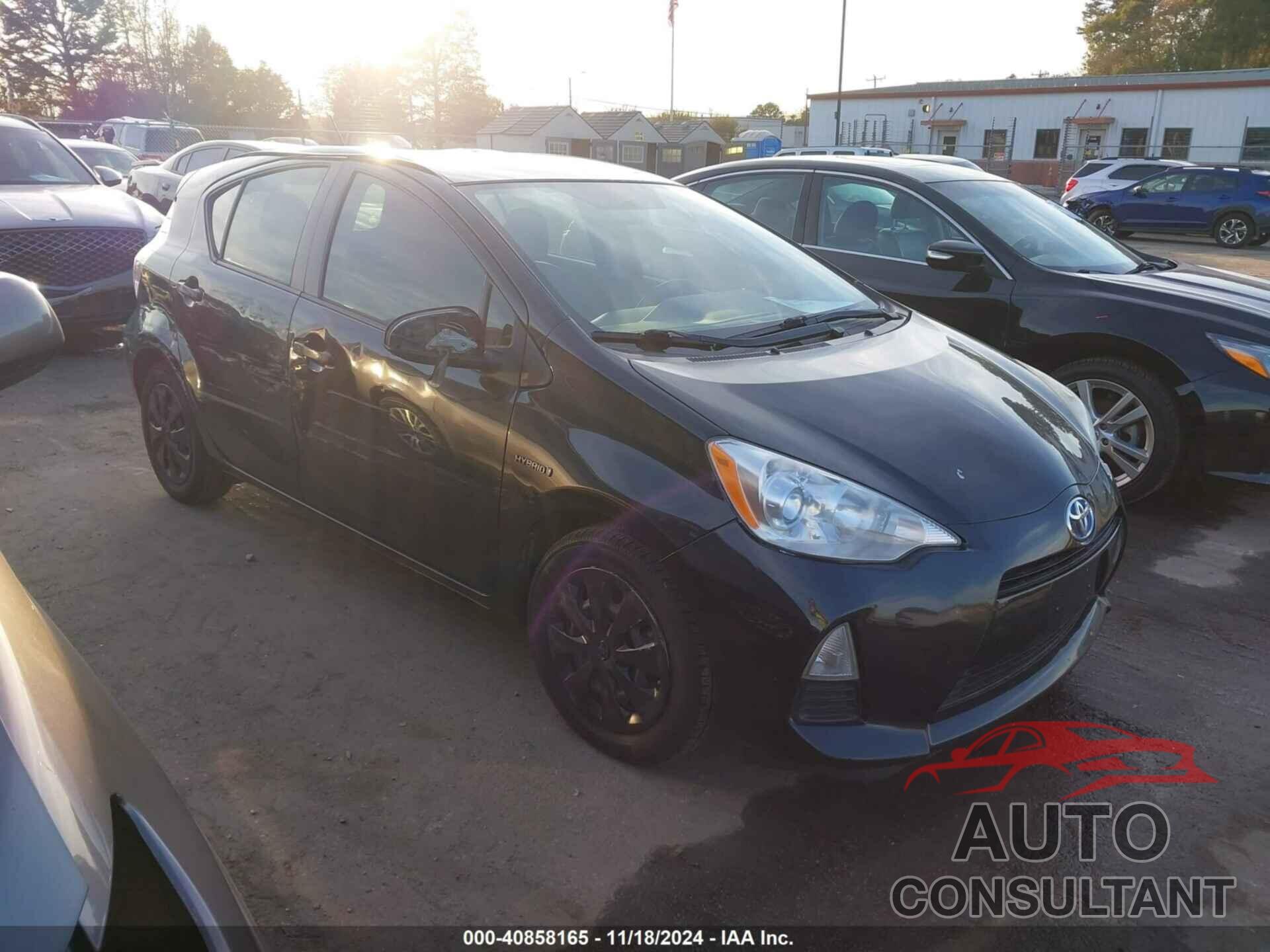 TOYOTA PRIUS C 2012 - JTDKDTB32C1527817