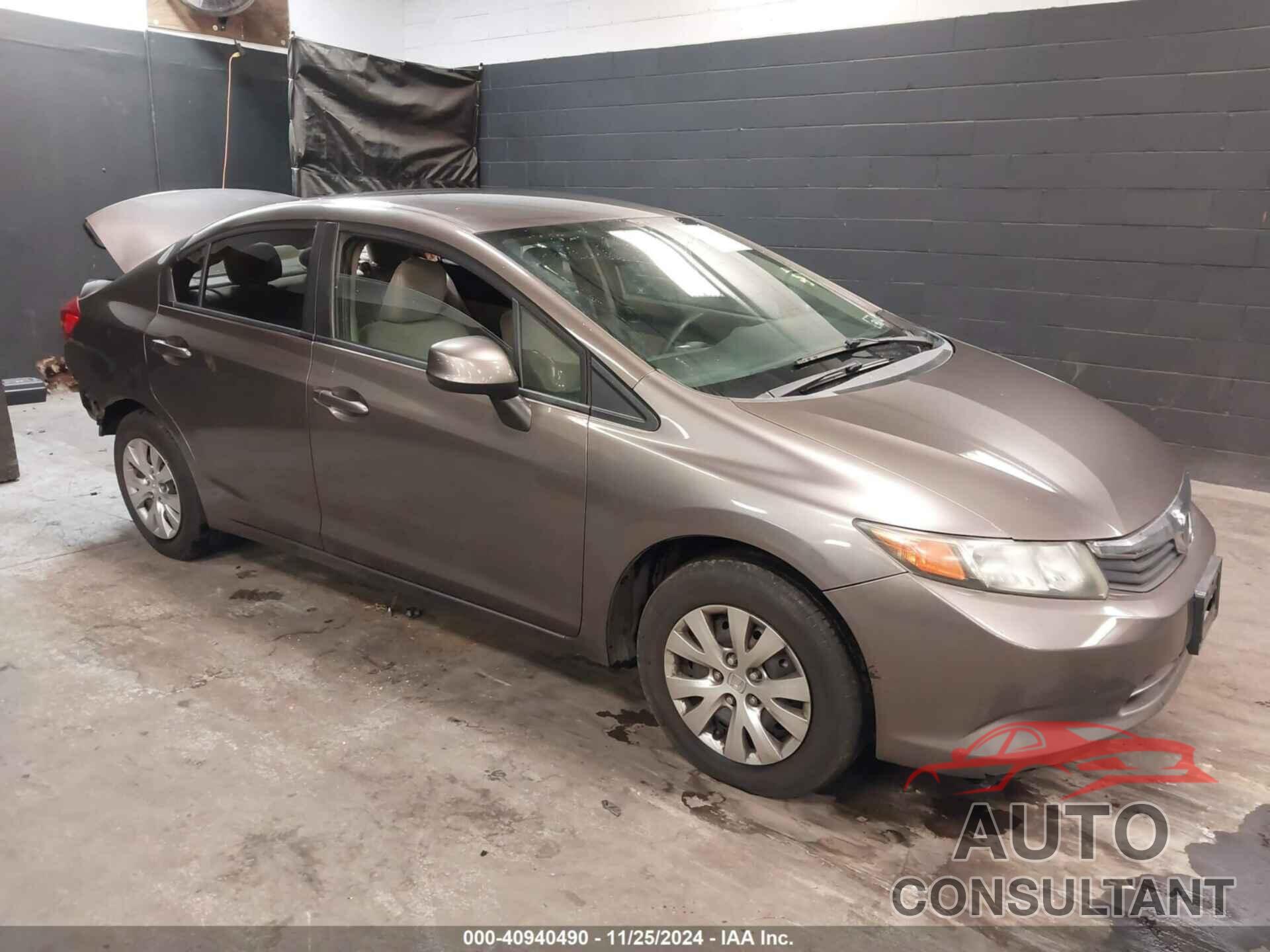 HONDA CIVIC 2012 - 2HGFB2F55CH529268