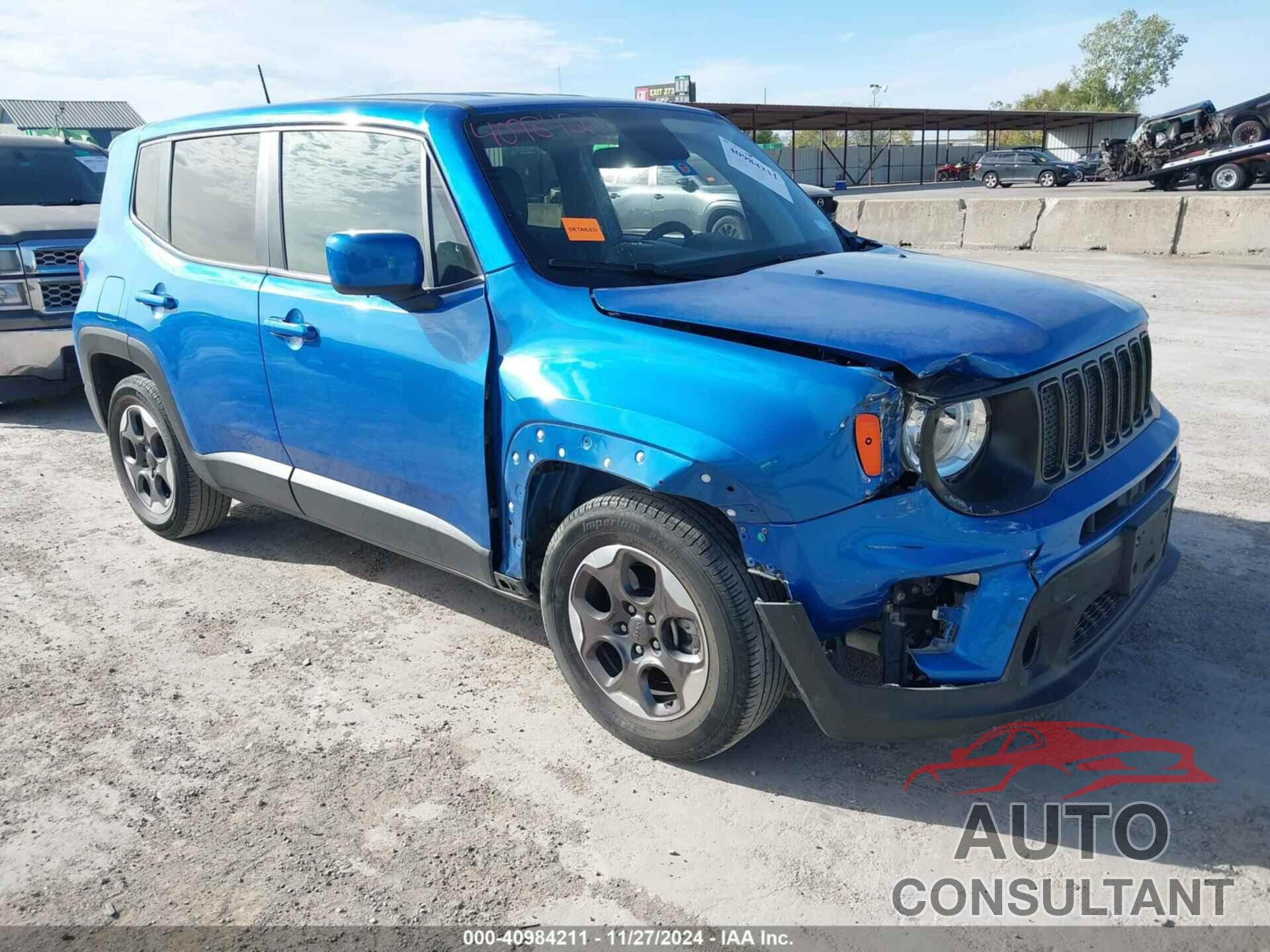 JEEP RENEGADE 2020 - ZACNJAAB0LPL87248