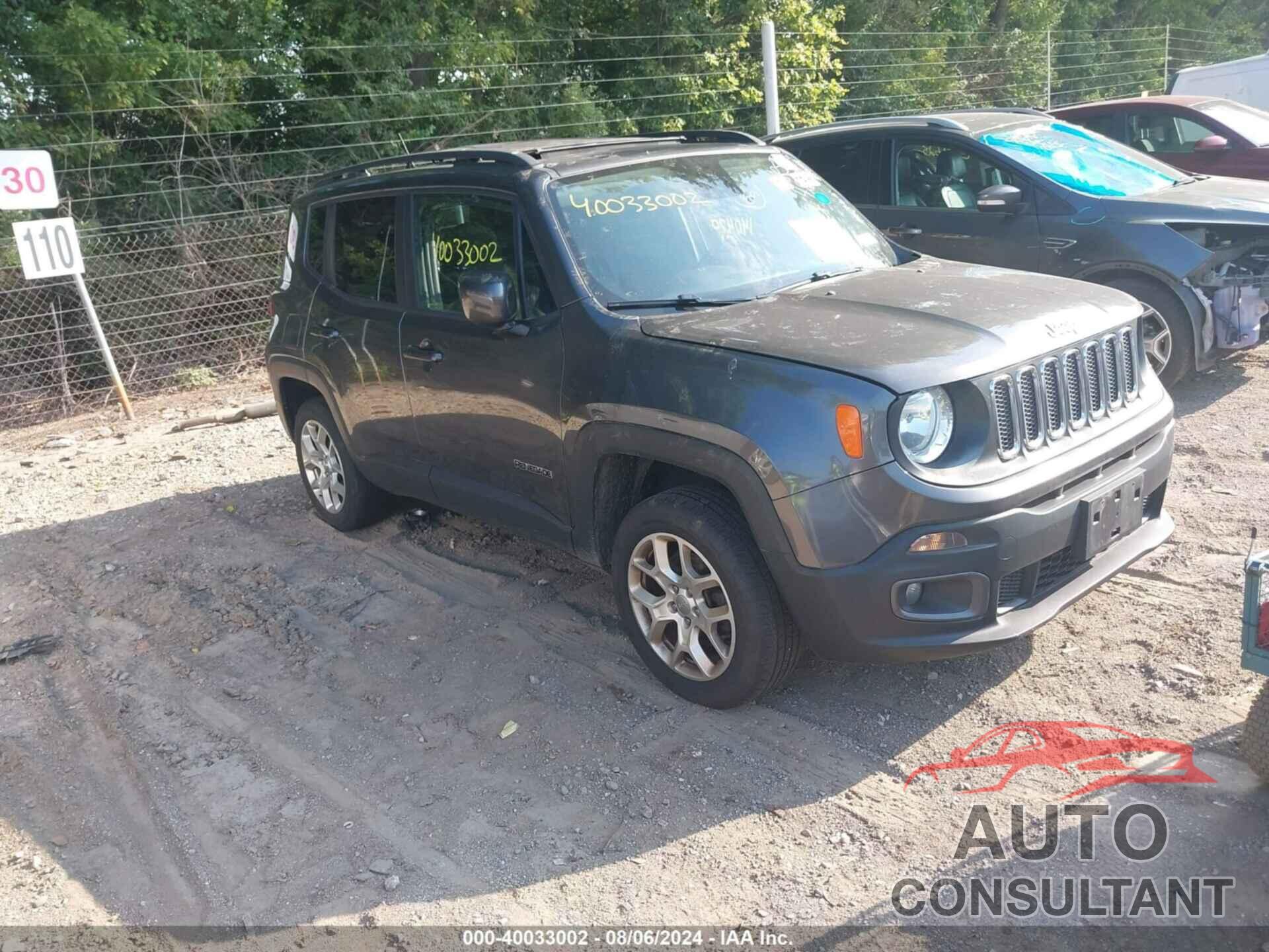 JEEP RENEGADE 2016 - ZACCJBBT0GPE39359