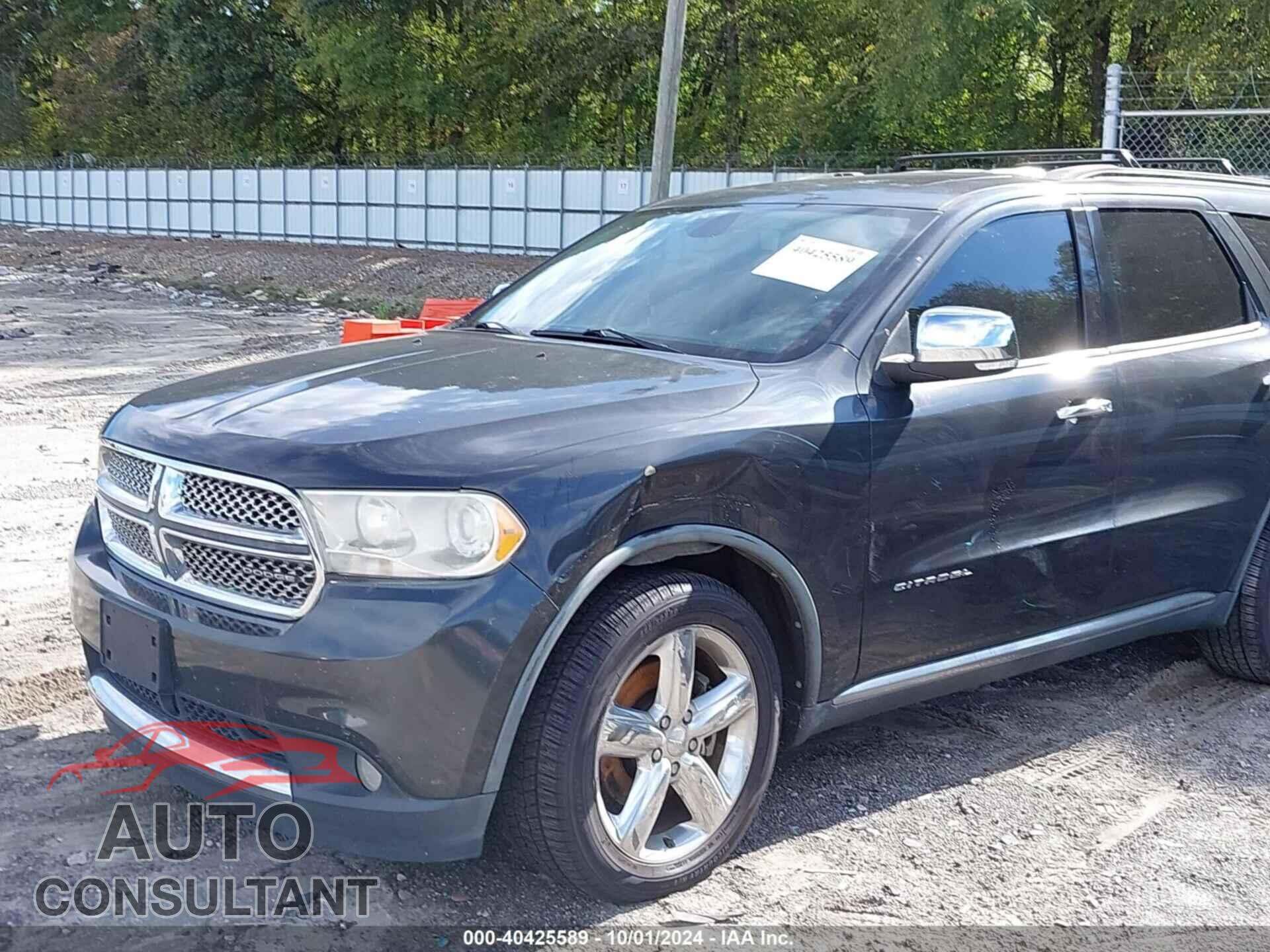 DODGE DURANGO 2011 - 1D4SE5GT9BC593725