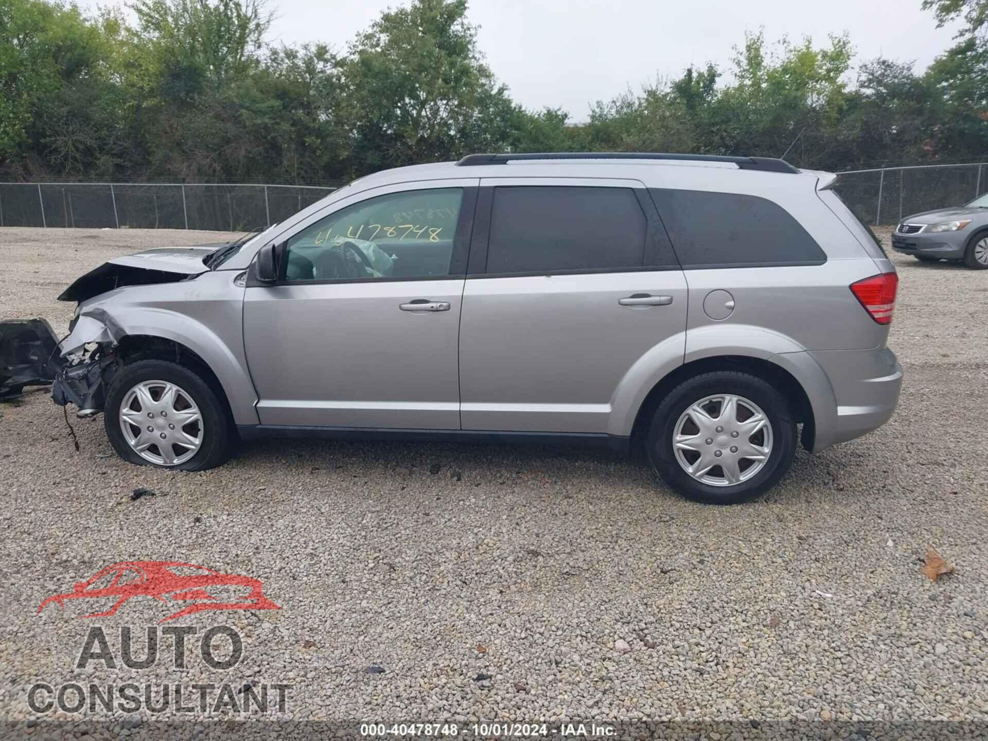 DODGE JOURNEY 2017 - 3C4PDCAB5HT562530