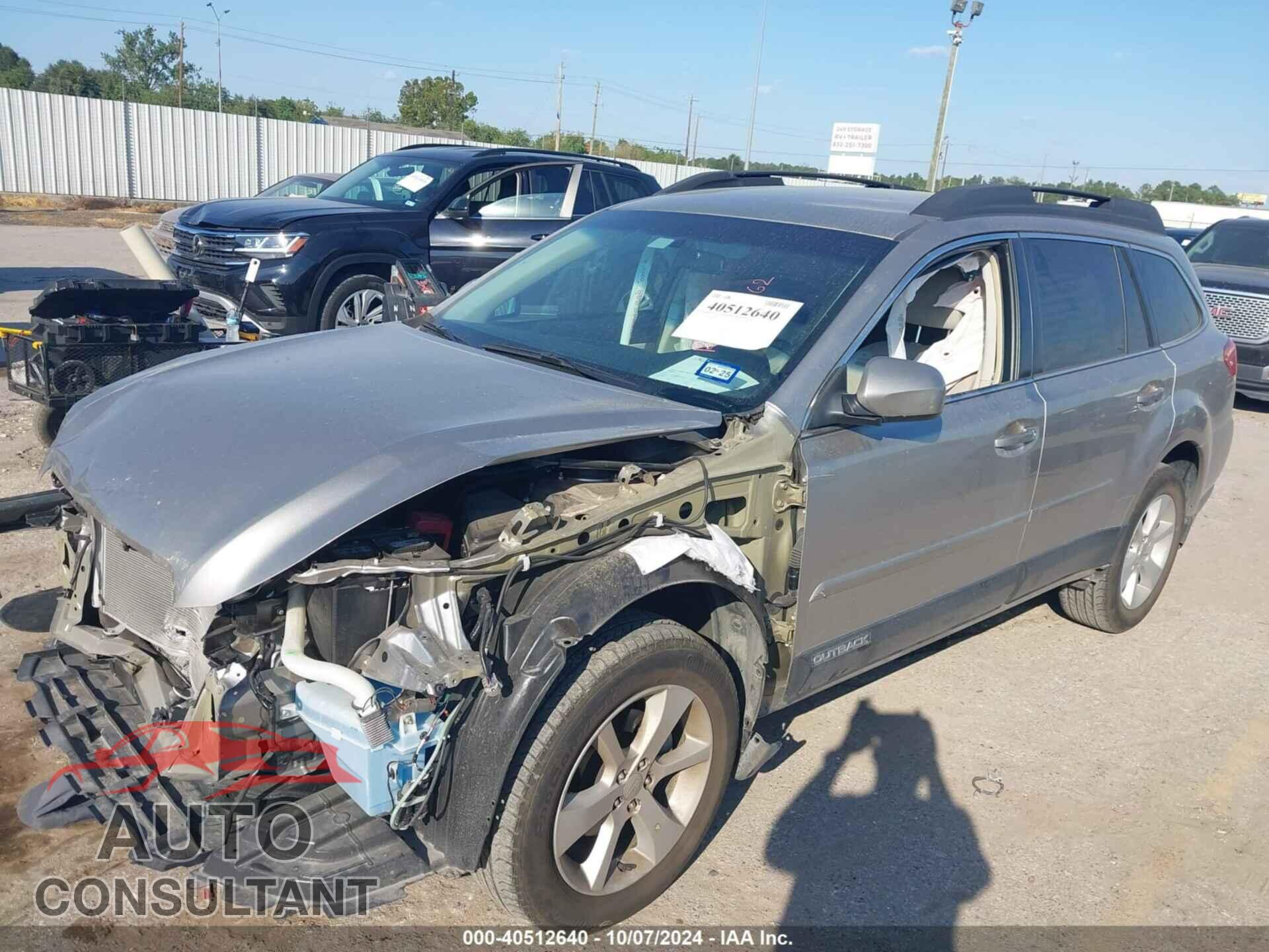 SUBARU OUTBACK 2014 - 4S4BRBCC3E3280692