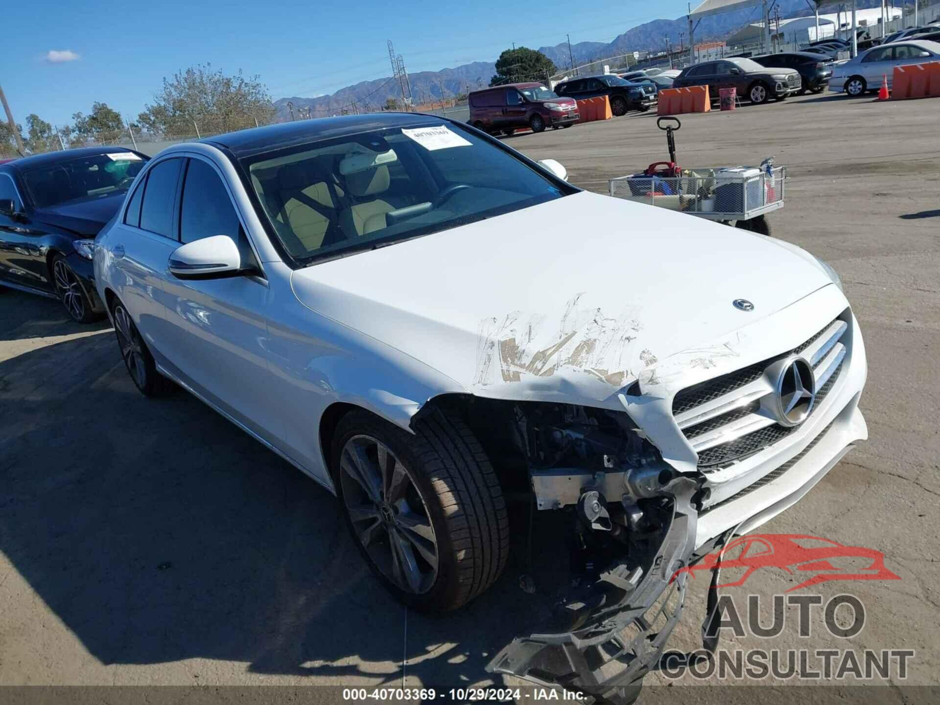 MERCEDES-BENZ C 300 2017 - 55SWF4JBXHU232939