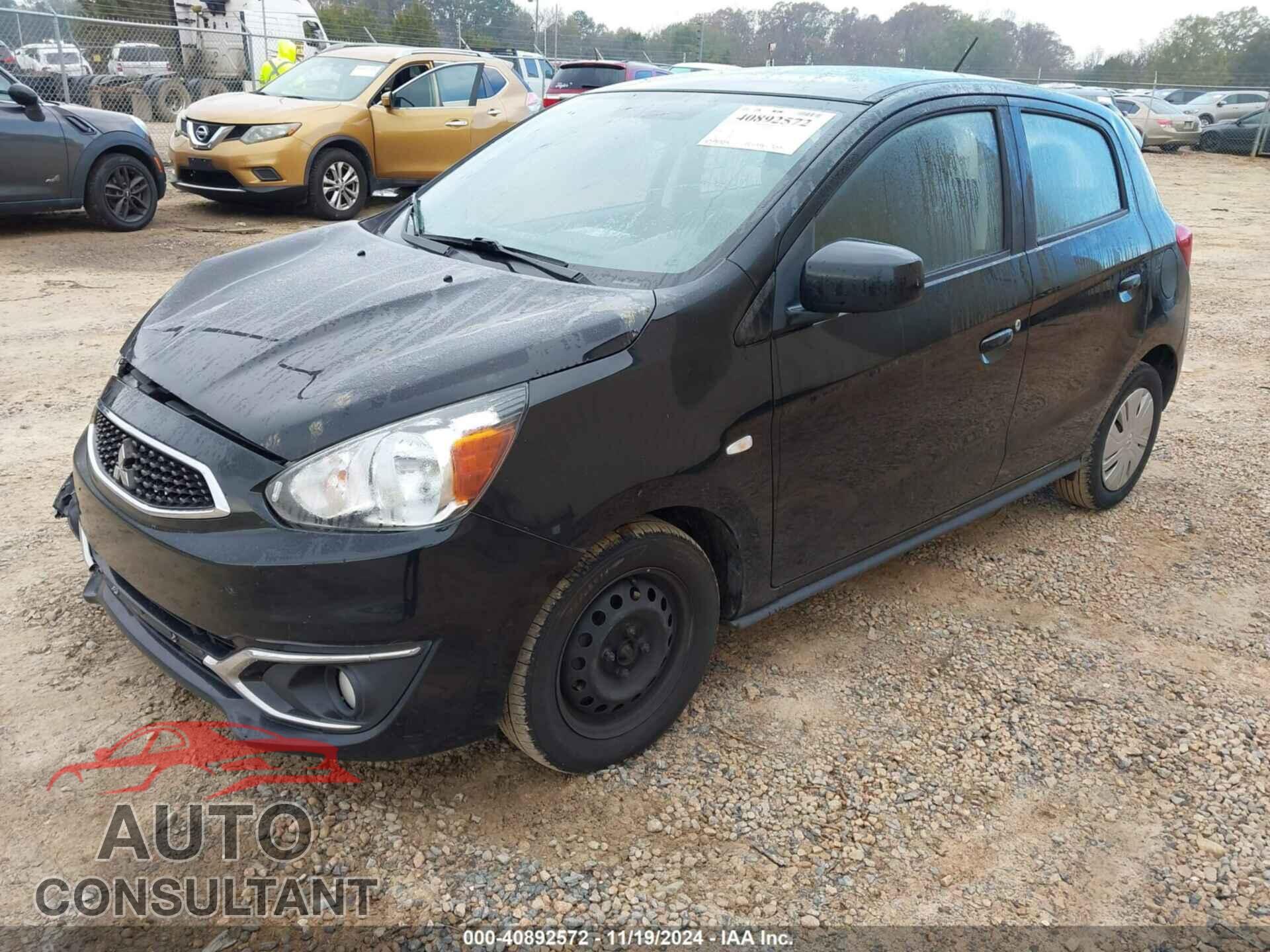 MITSUBISHI MIRAGE 2019 - ML32A3HJ7KH013016
