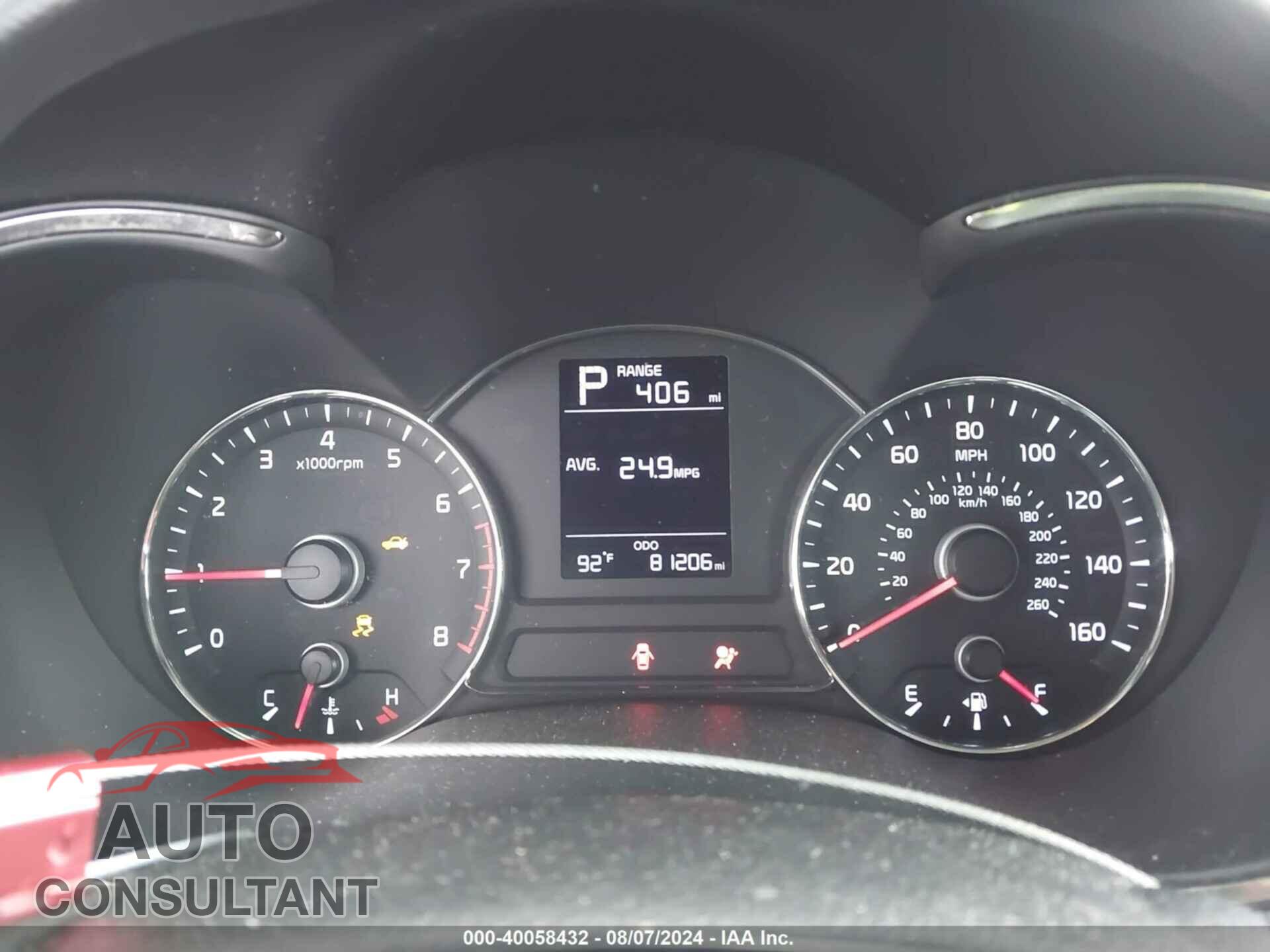 KIA FORTE 2017 - 3KPFK4A74HE129871