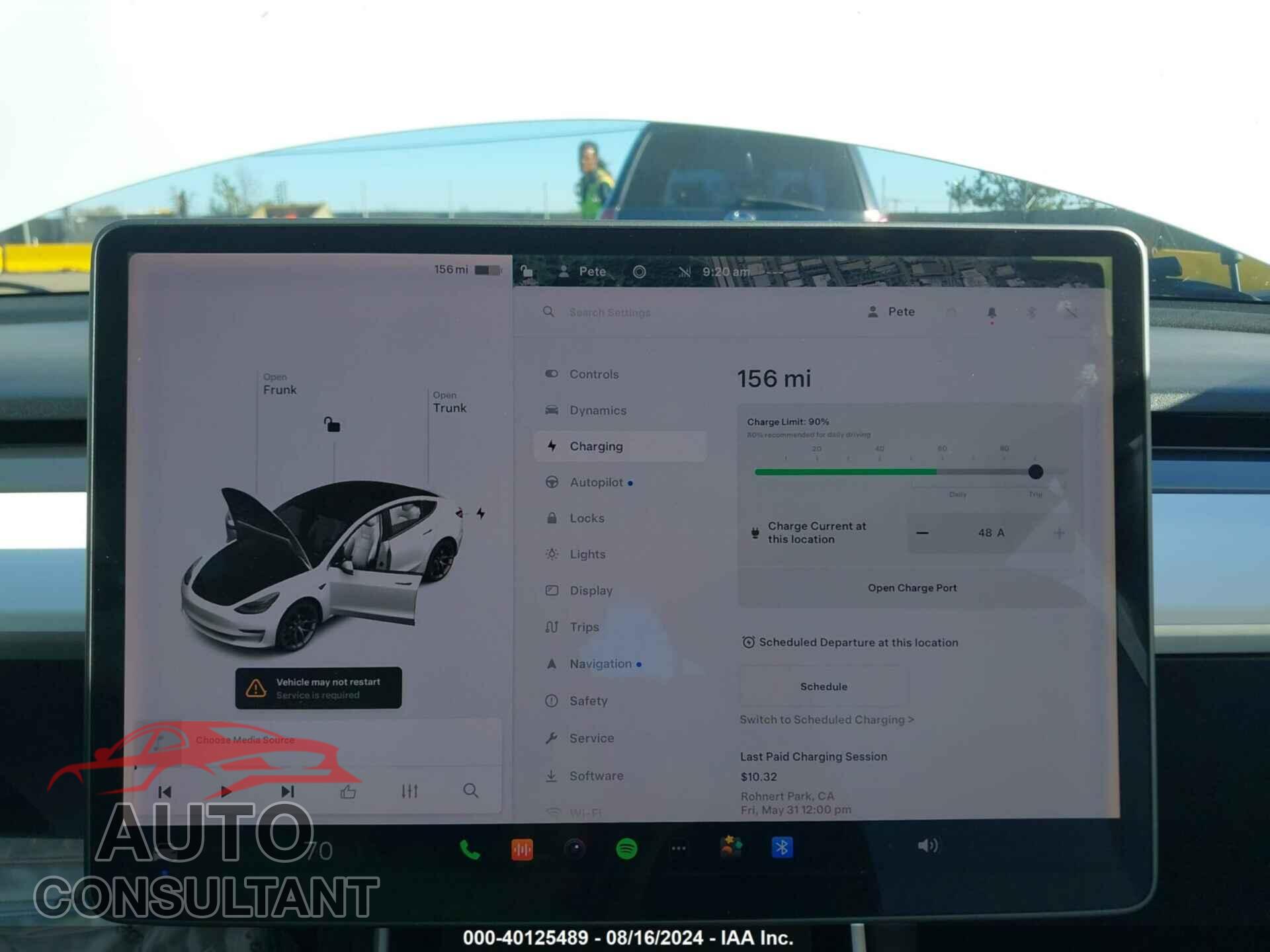 TESLA MODEL 3 2018 - 5YJ3E1EBXJF100110