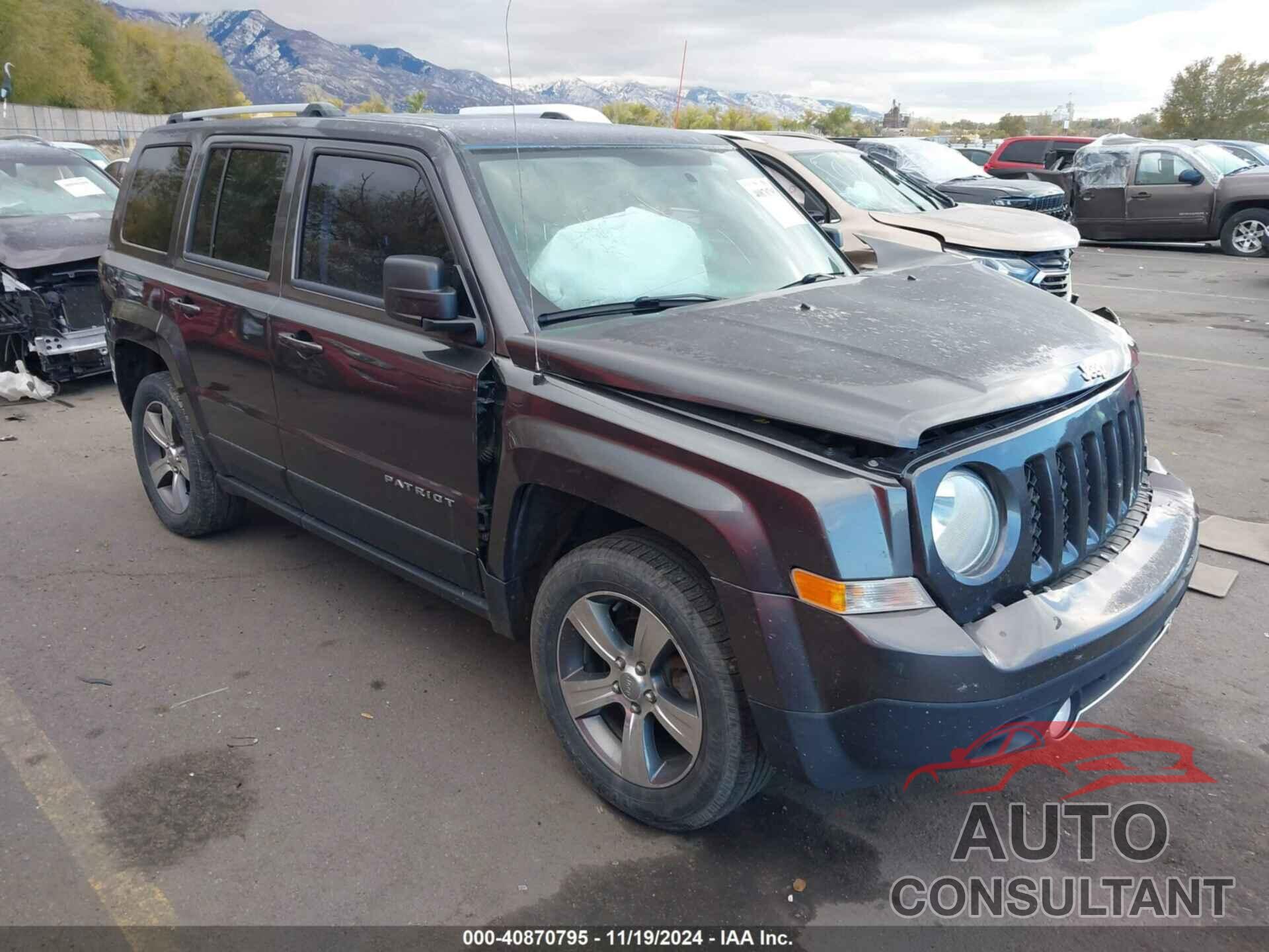 JEEP PATRIOT 2016 - 1C4NJRFB4GD651246