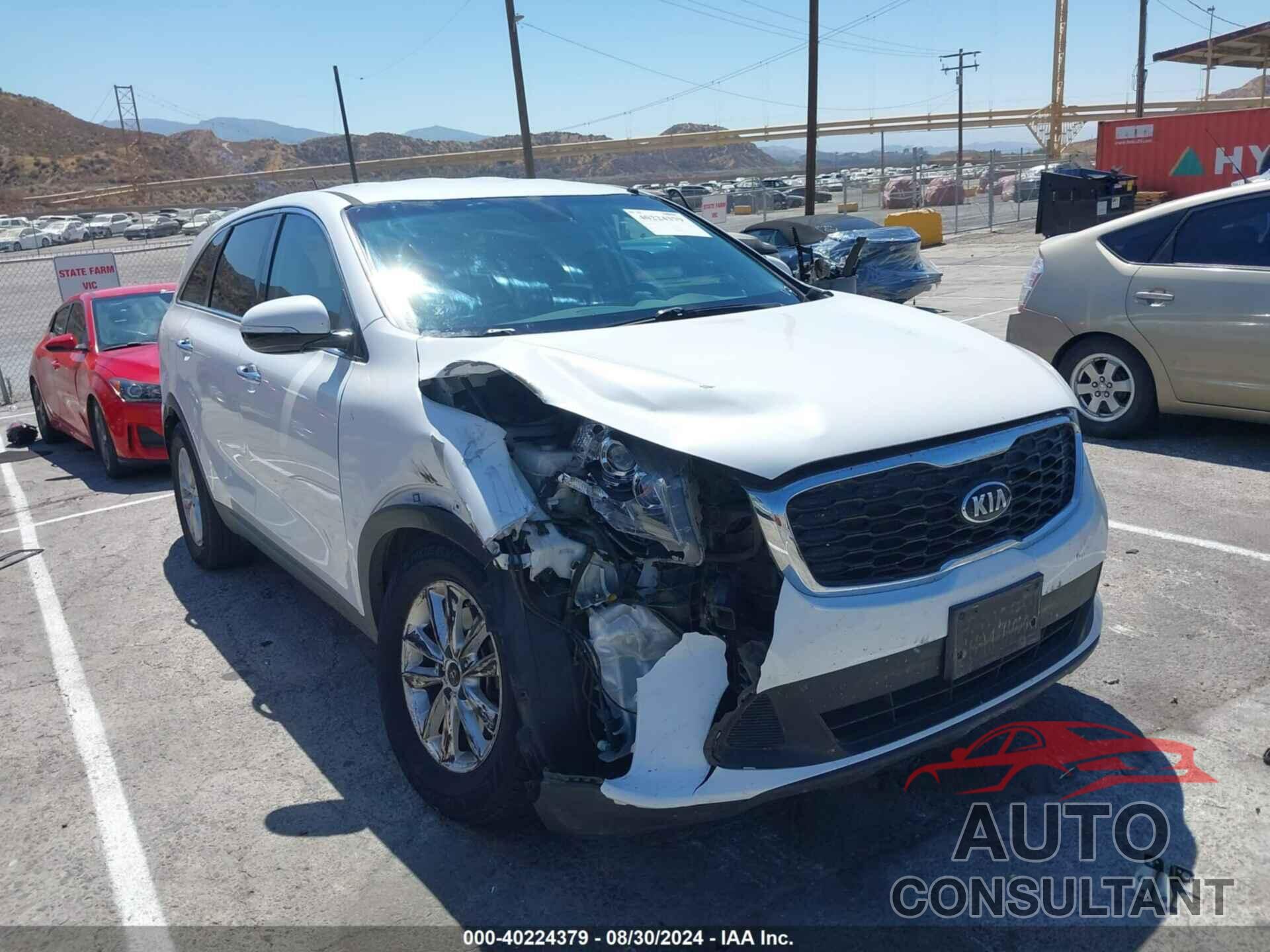 KIA SORENTO 2019 - 5XYPG4A34KG543164