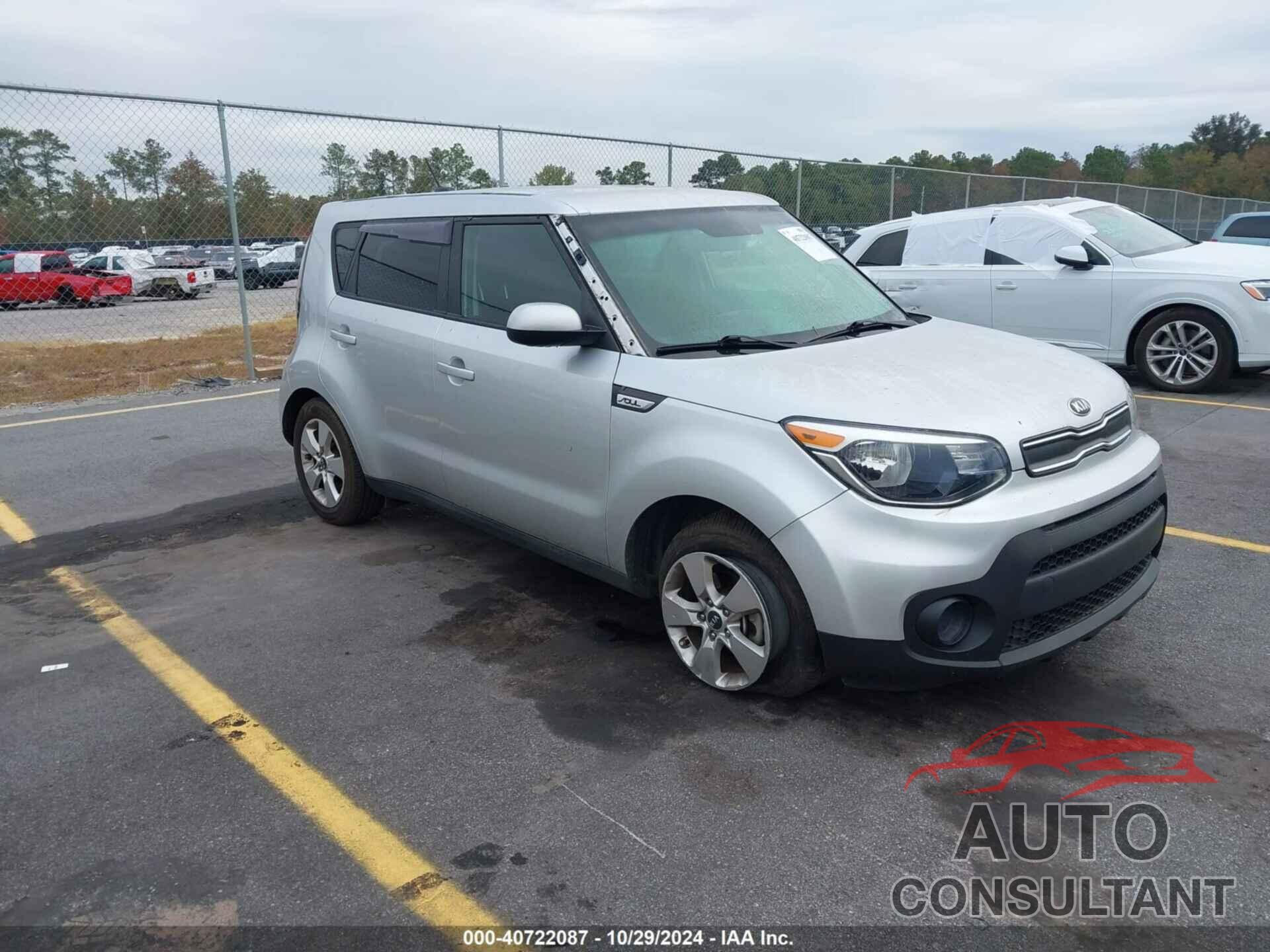 KIA SOUL 2019 - KNDJN2A28K7001358