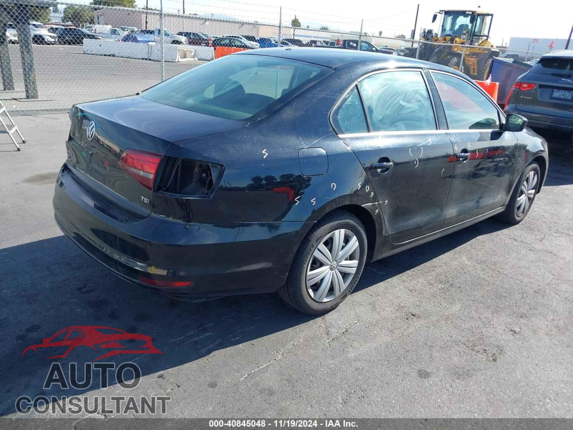 VOLKSWAGEN JETTA 2017 - 3VW2B7AJ6HM384813
