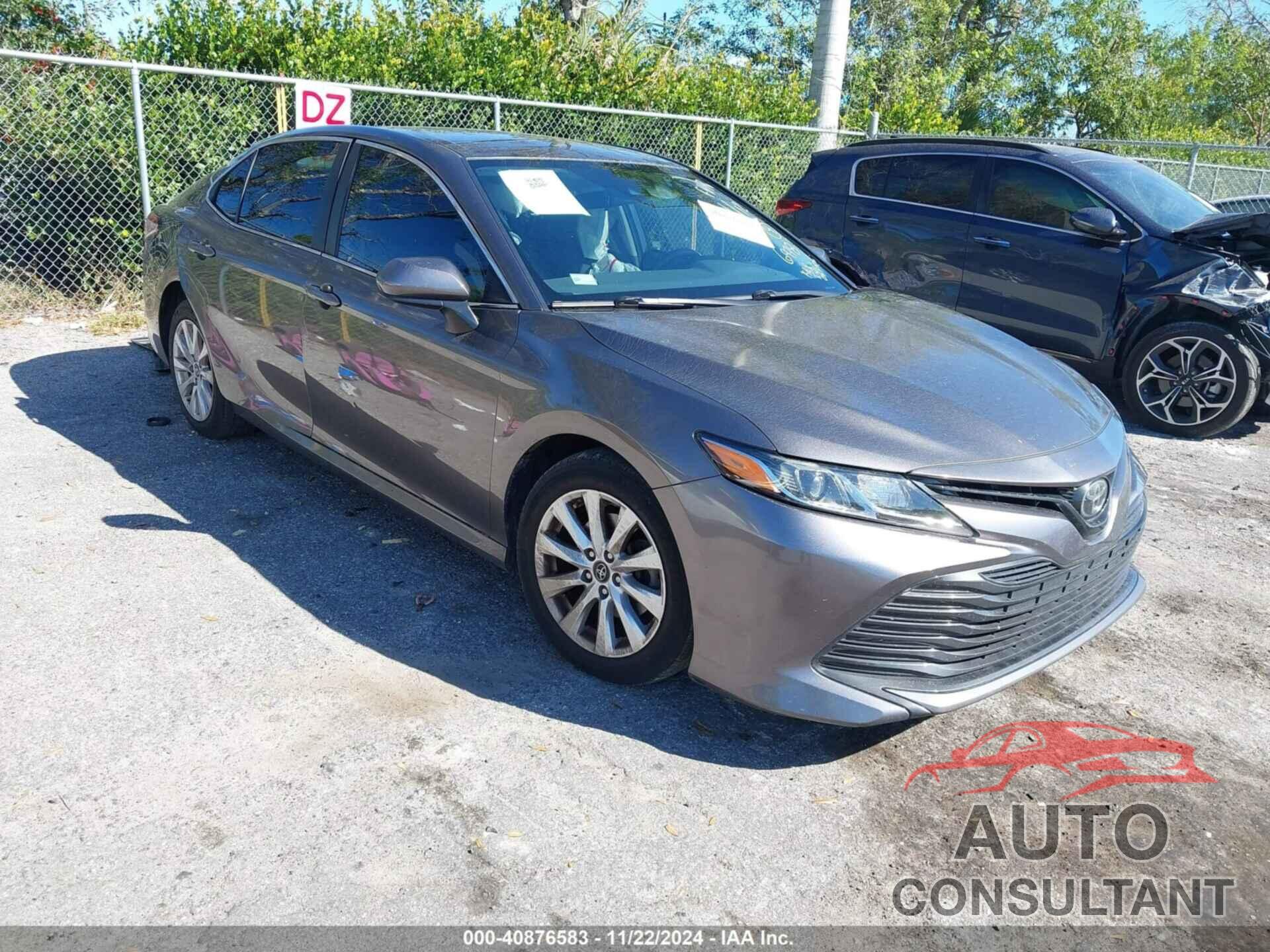TOYOTA CAMRY 2019 - 4T1B11HK7KU726978