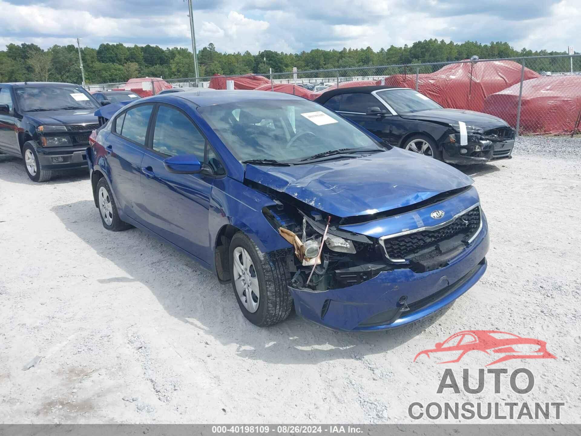 KIA FORTE 2017 - 3KPFK4A74HE141843