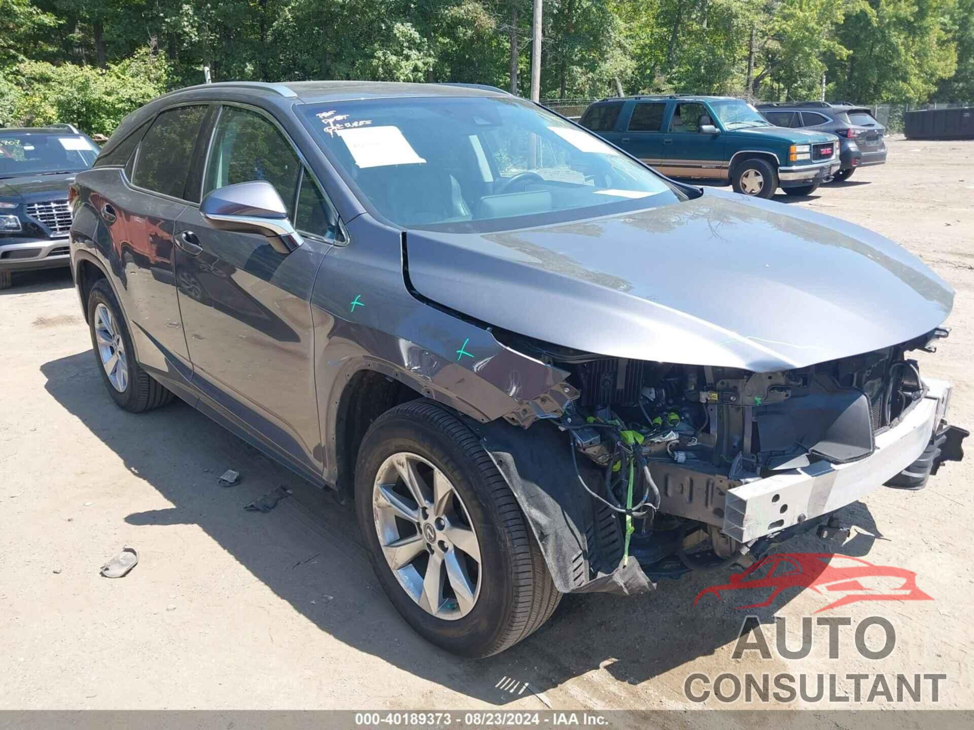 LEXUS RX 350 2018 - 2T2BZMCA9JC162447