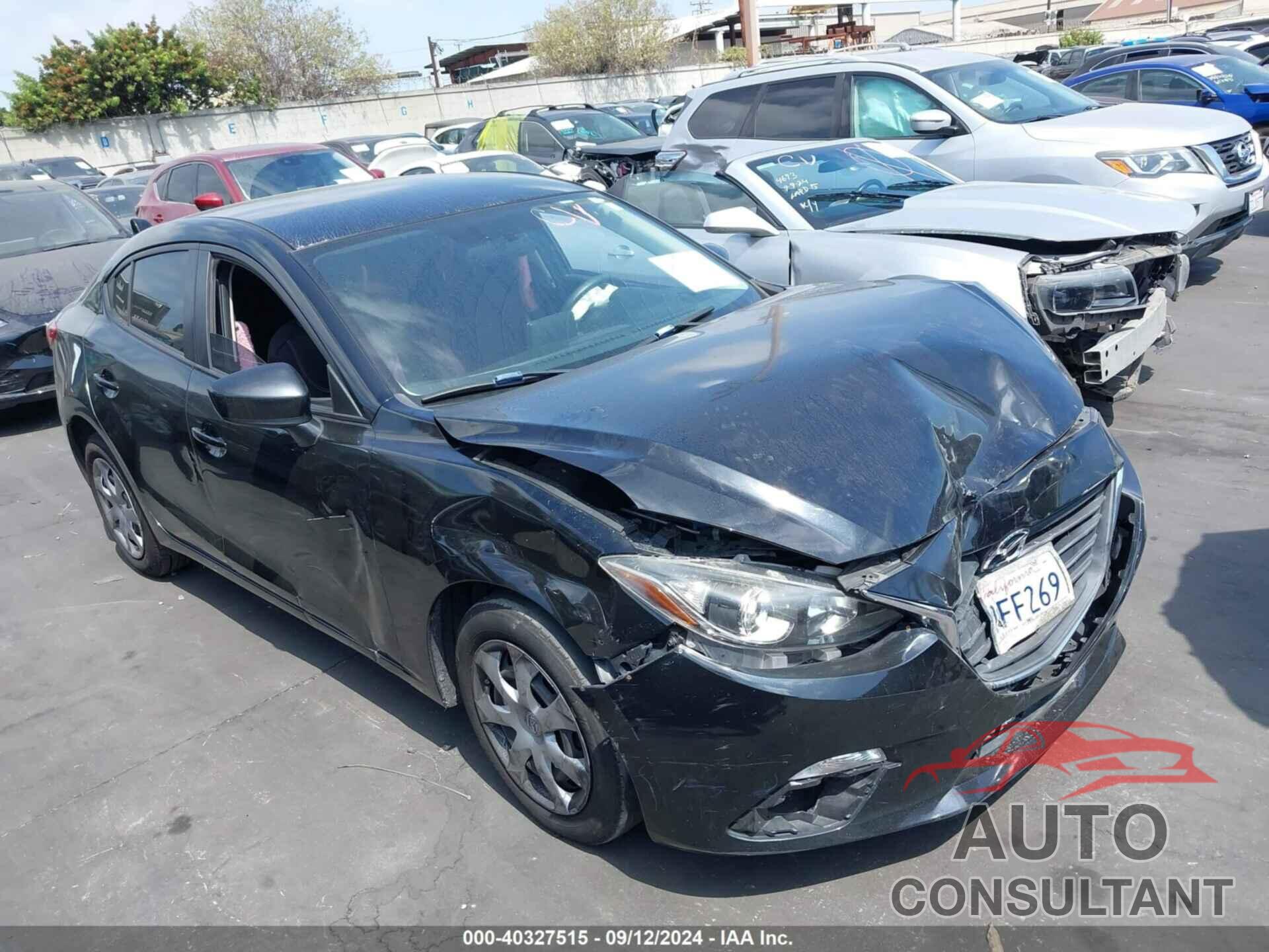 MAZDA MAZDA3 2016 - JM1BM1T7XG1355712