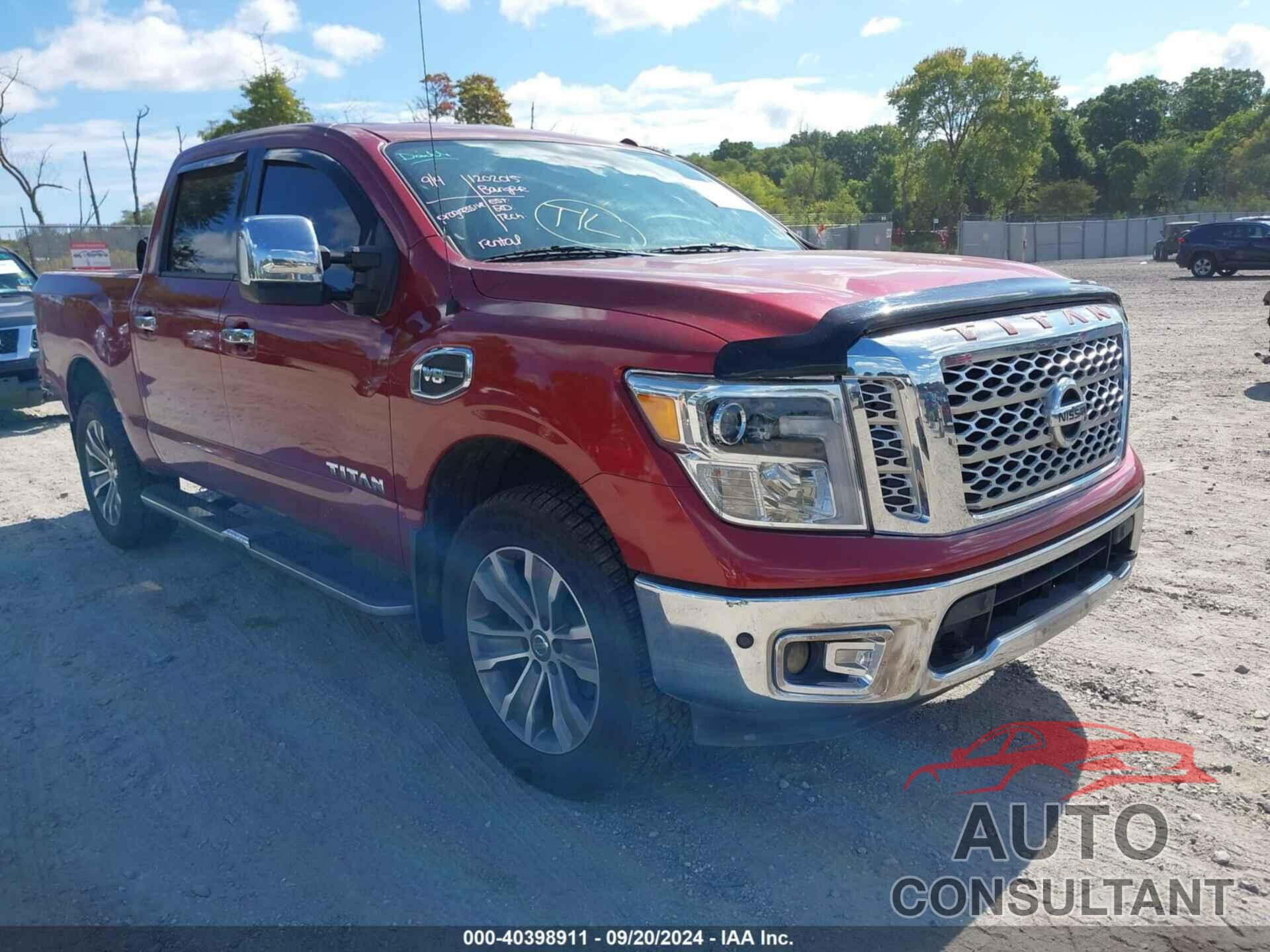 NISSAN TITAN 2017 - 1N6AA1E51HN571388