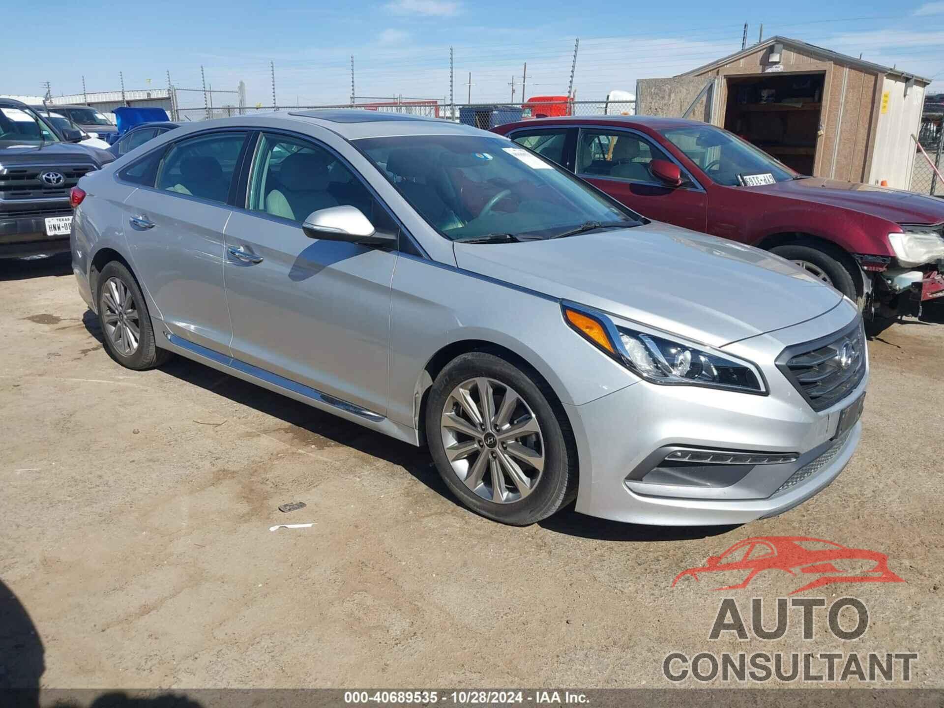 HYUNDAI SONATA 2016 - 5NPE34AF7GH302552