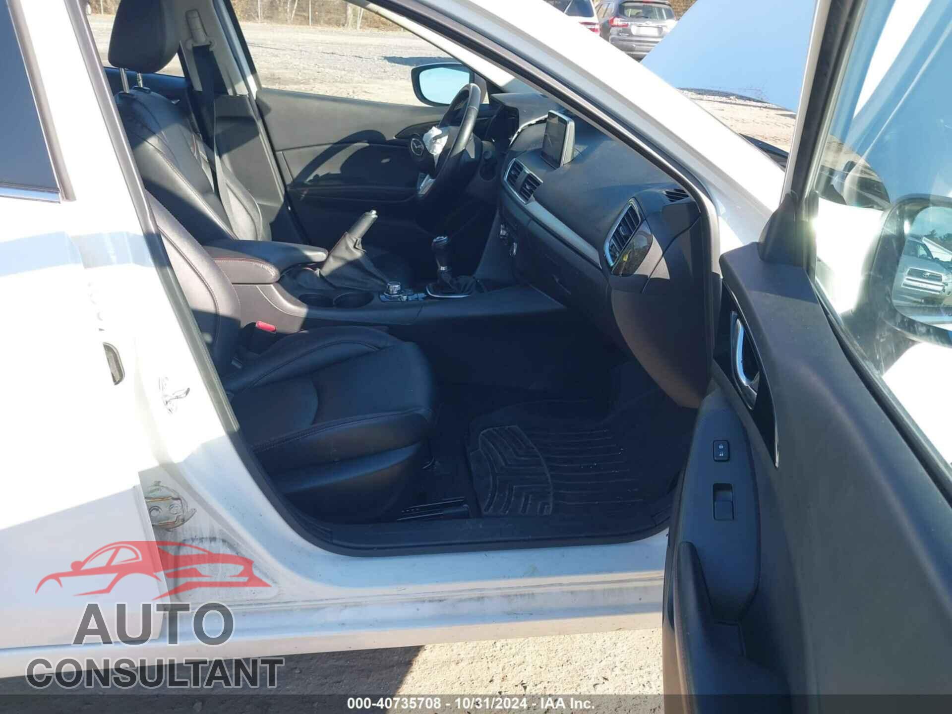 MAZDA MAZDA3 2015 - JM1BM1L36F1240407