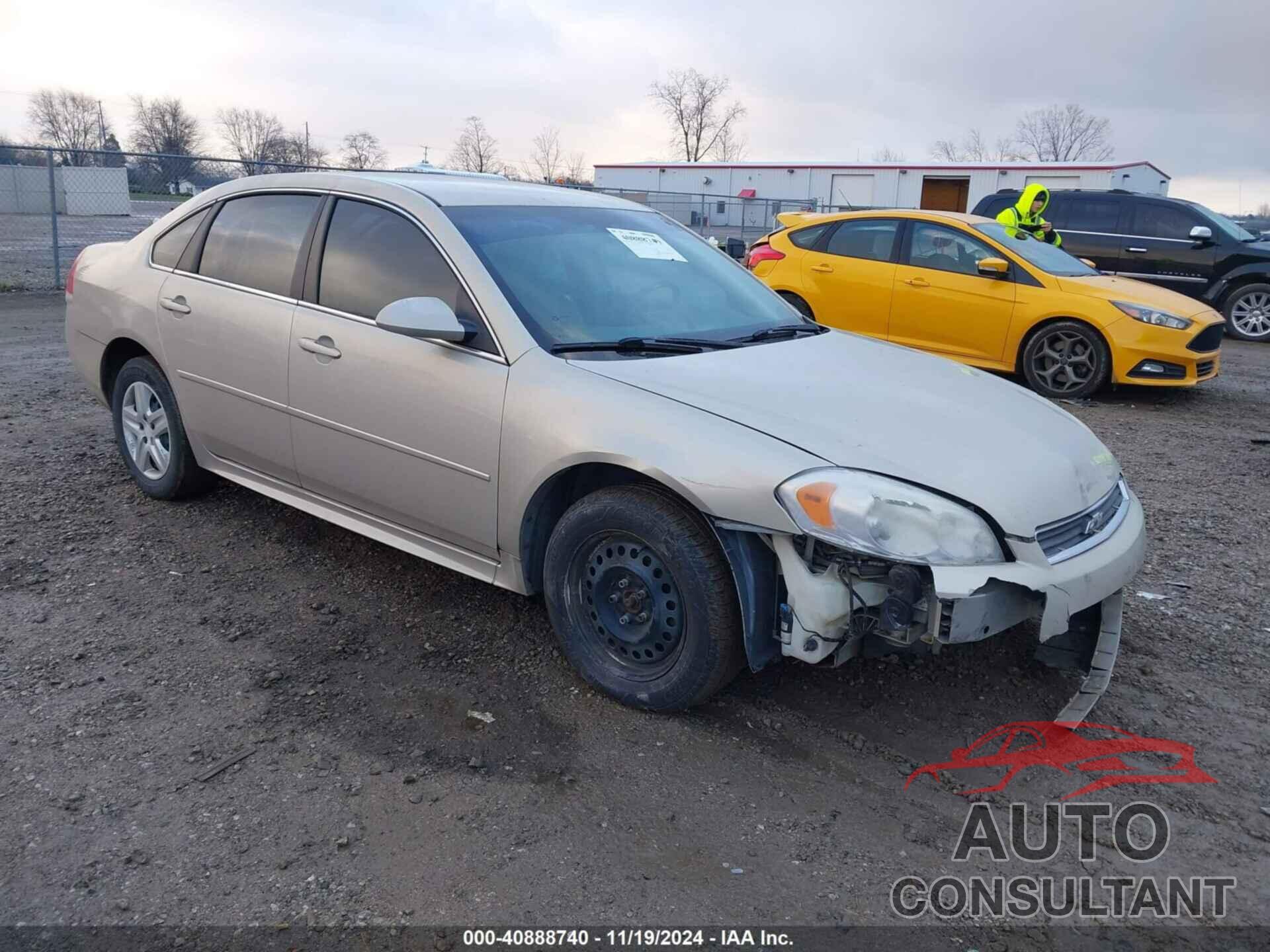 CHEVROLET IMPALA 2011 - 2G1WF5EK2B1176323