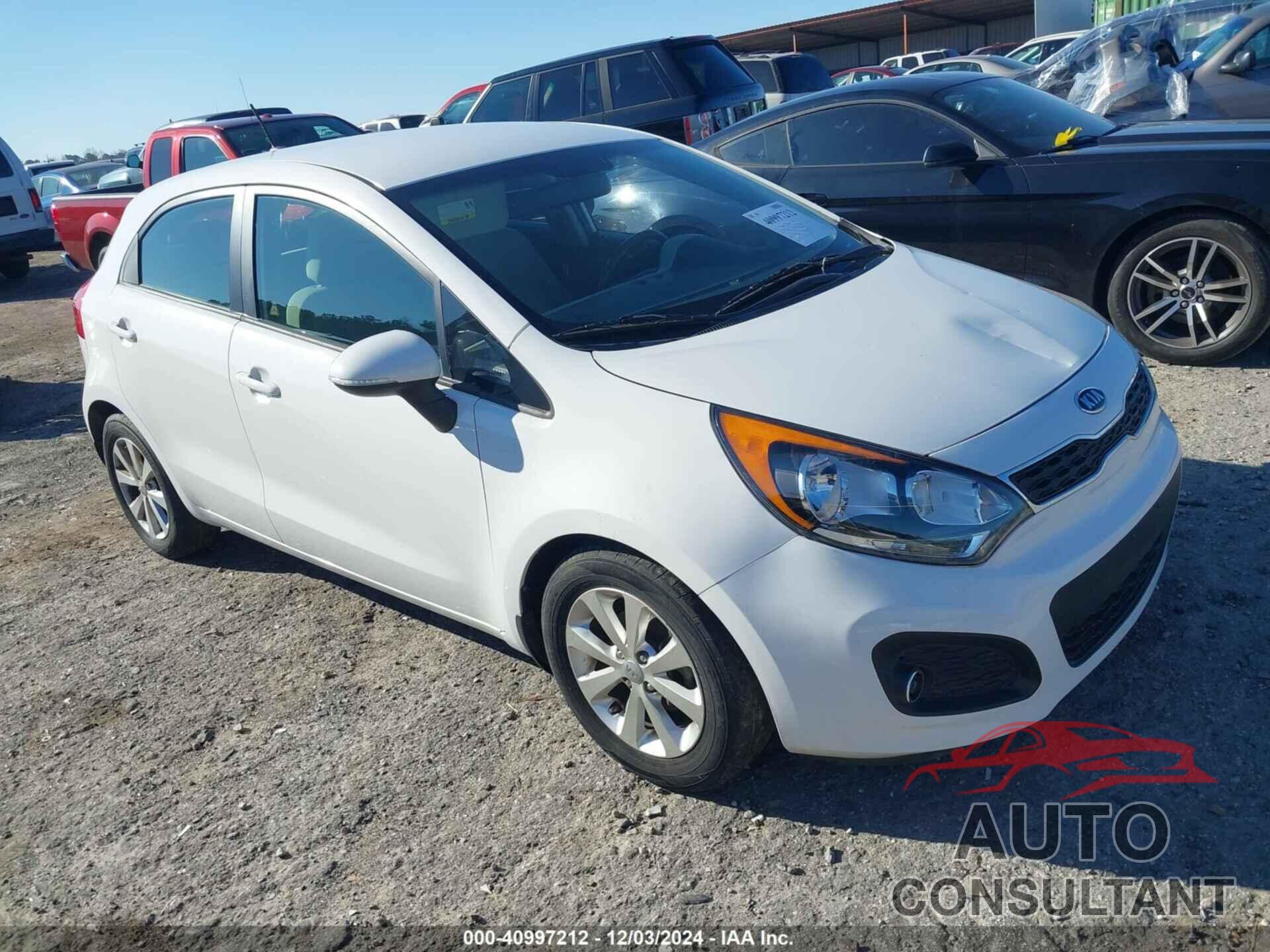 KIA RIO5 2012 - KNADN5A31C6024637