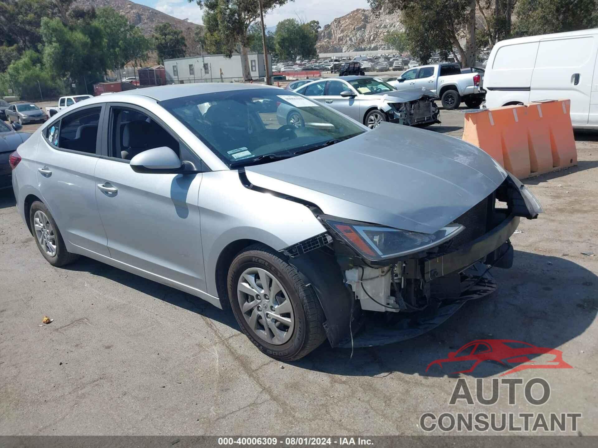 HYUNDAI ELANTRA 2020 - KMHD74LF6LU936525