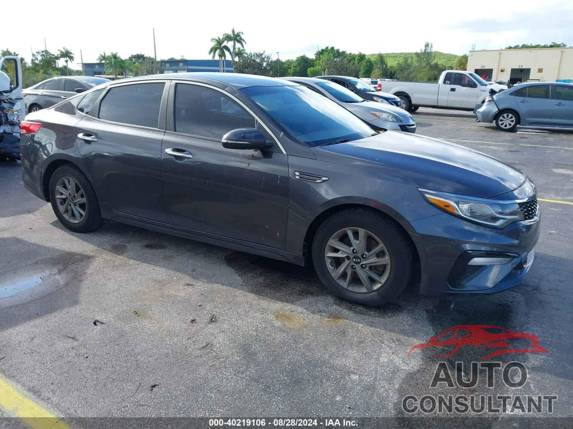 KIA OPTIMA 2019 - 5XXGT4L30KG294634