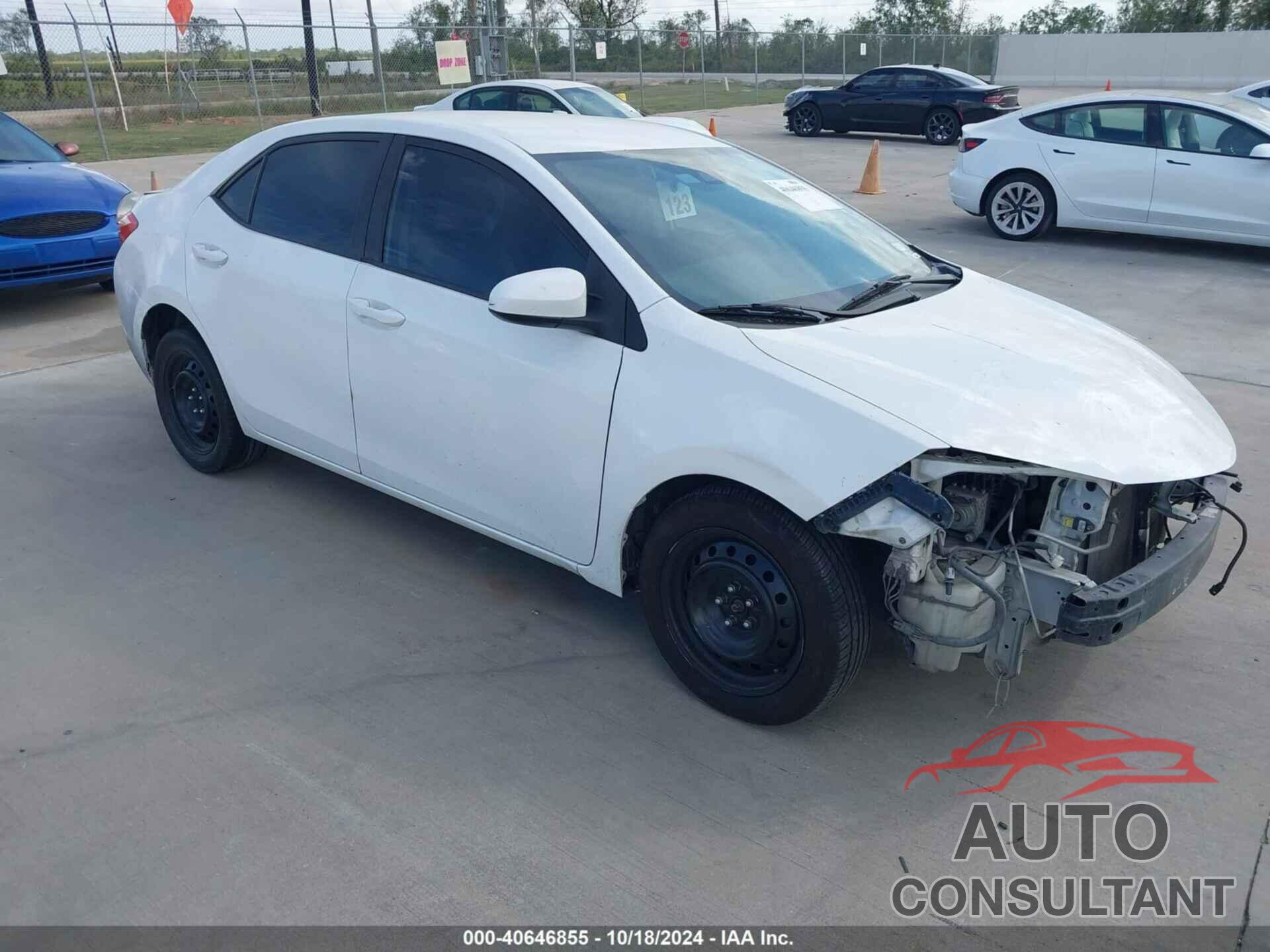 TOYOTA COROLLA 2018 - 5YFBURHE8JP767703