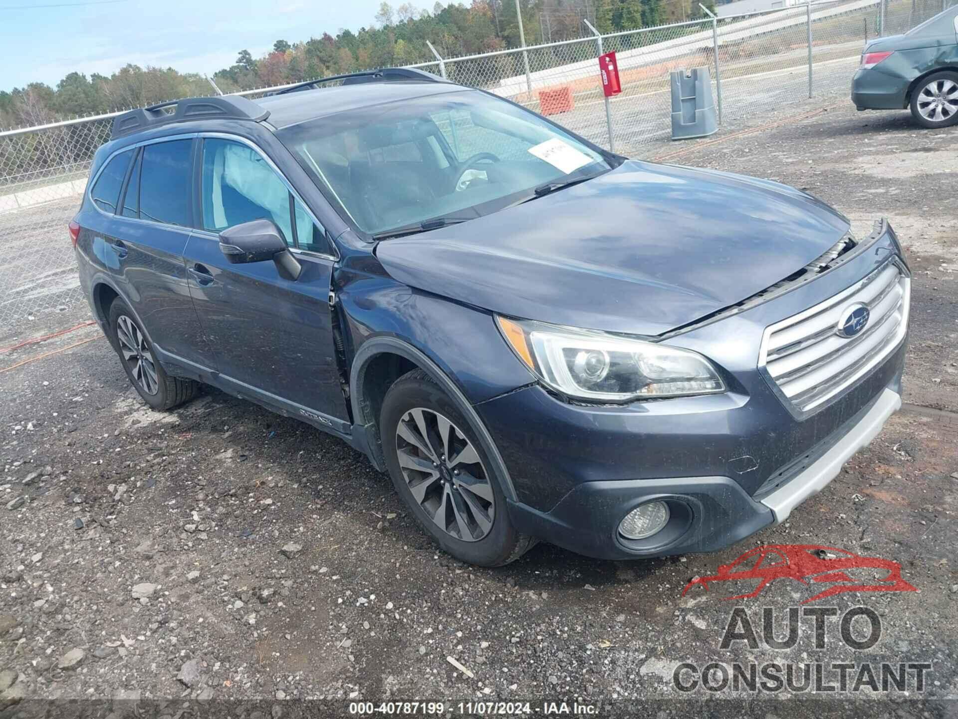 SUBARU OUTBACK 2016 - 4S4BSBJC4G3325519