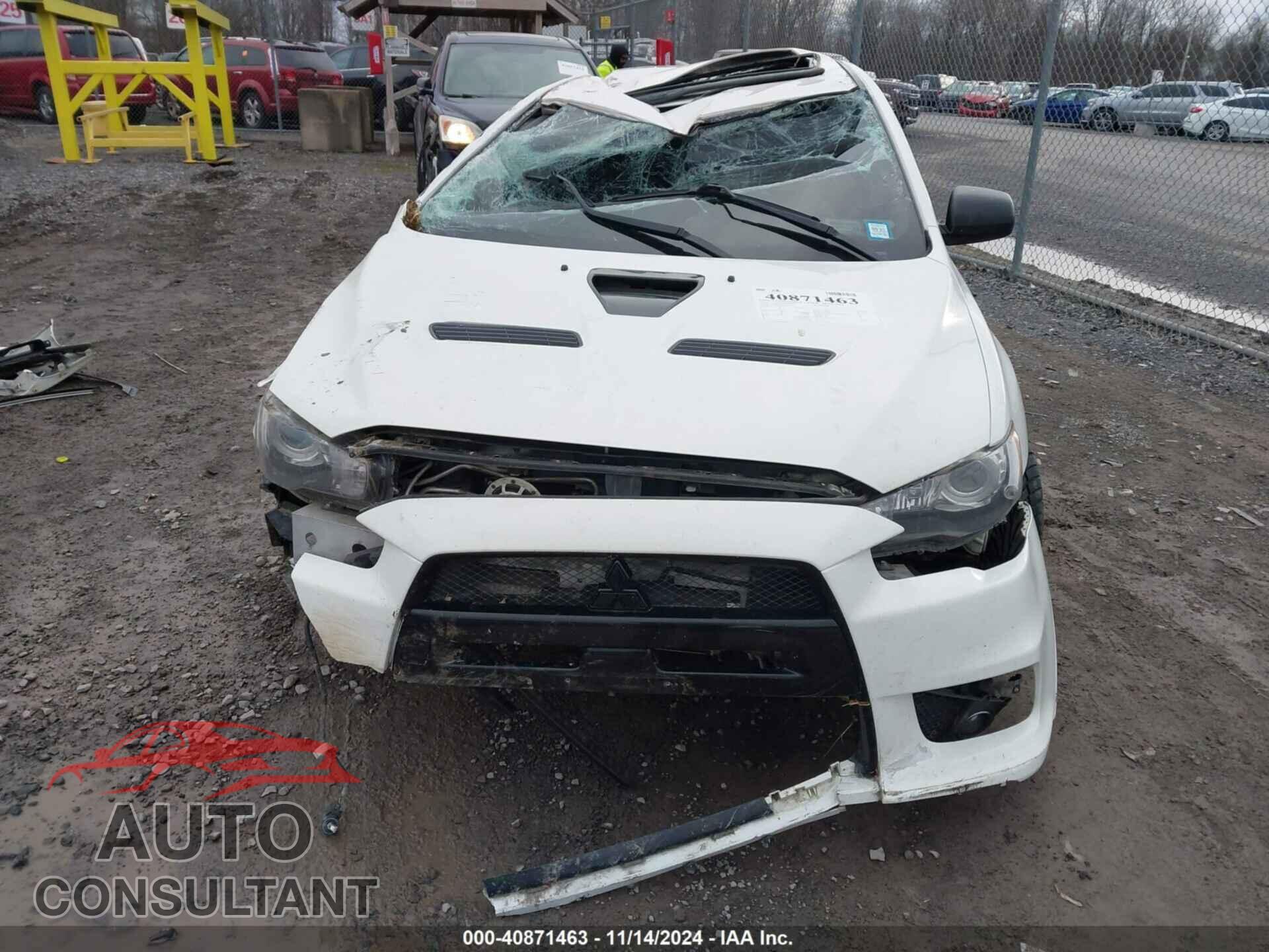 MITSUBISHI LANCER EVOLUTION 2014 - JA32W8FV5EU012572