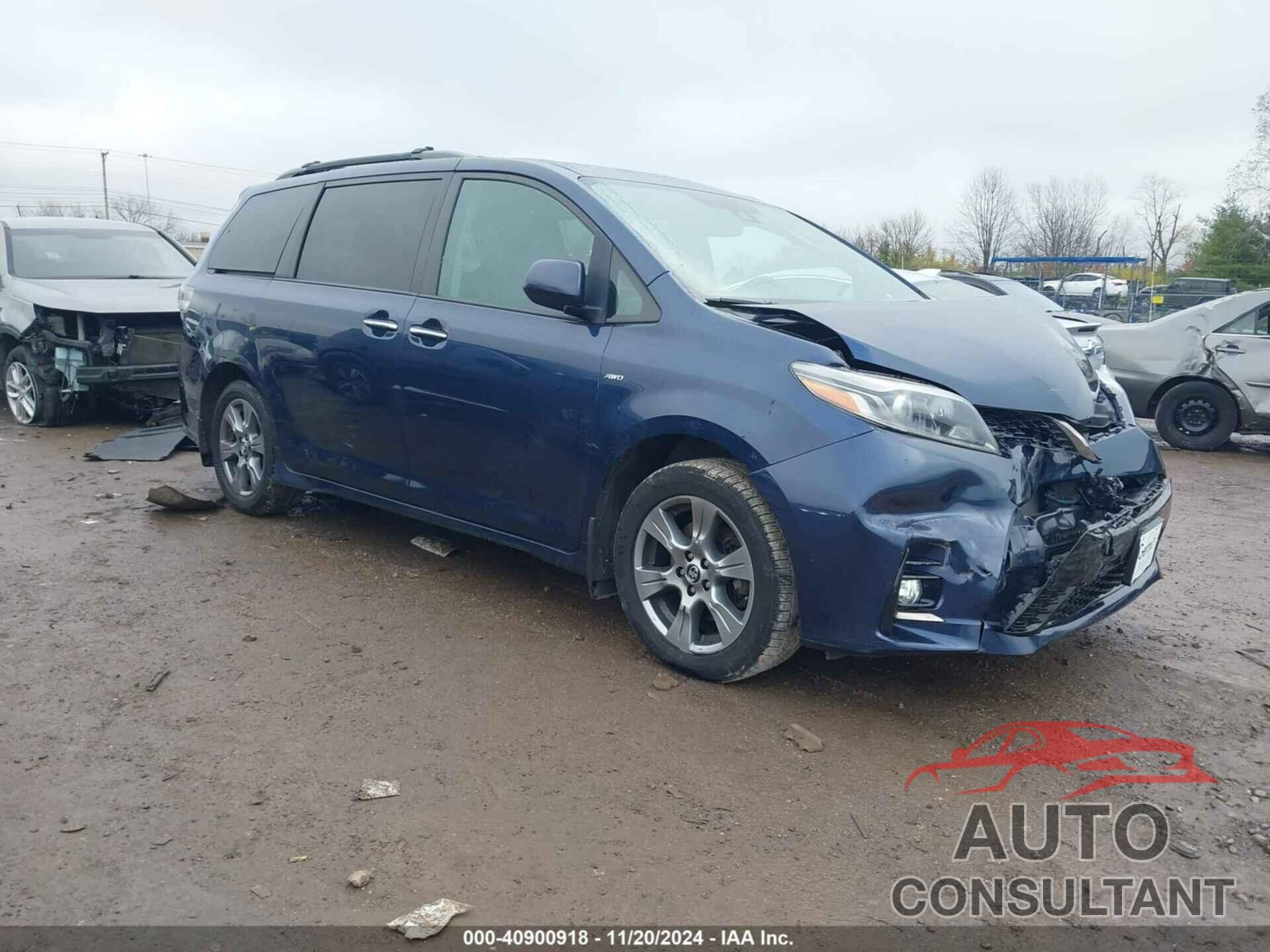 TOYOTA SIENNA 2019 - 5TDEZ3DC8KS214106