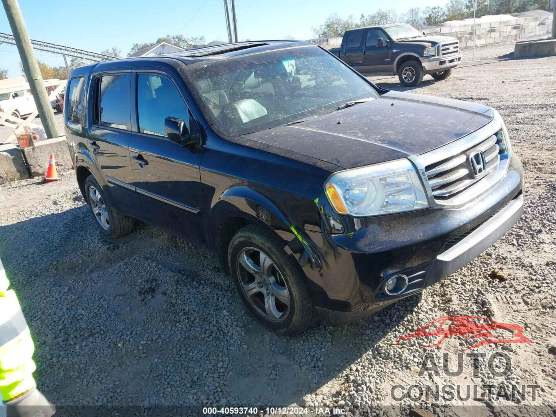 HONDA PILOT 2015 - 5FNYF4H57FB044628