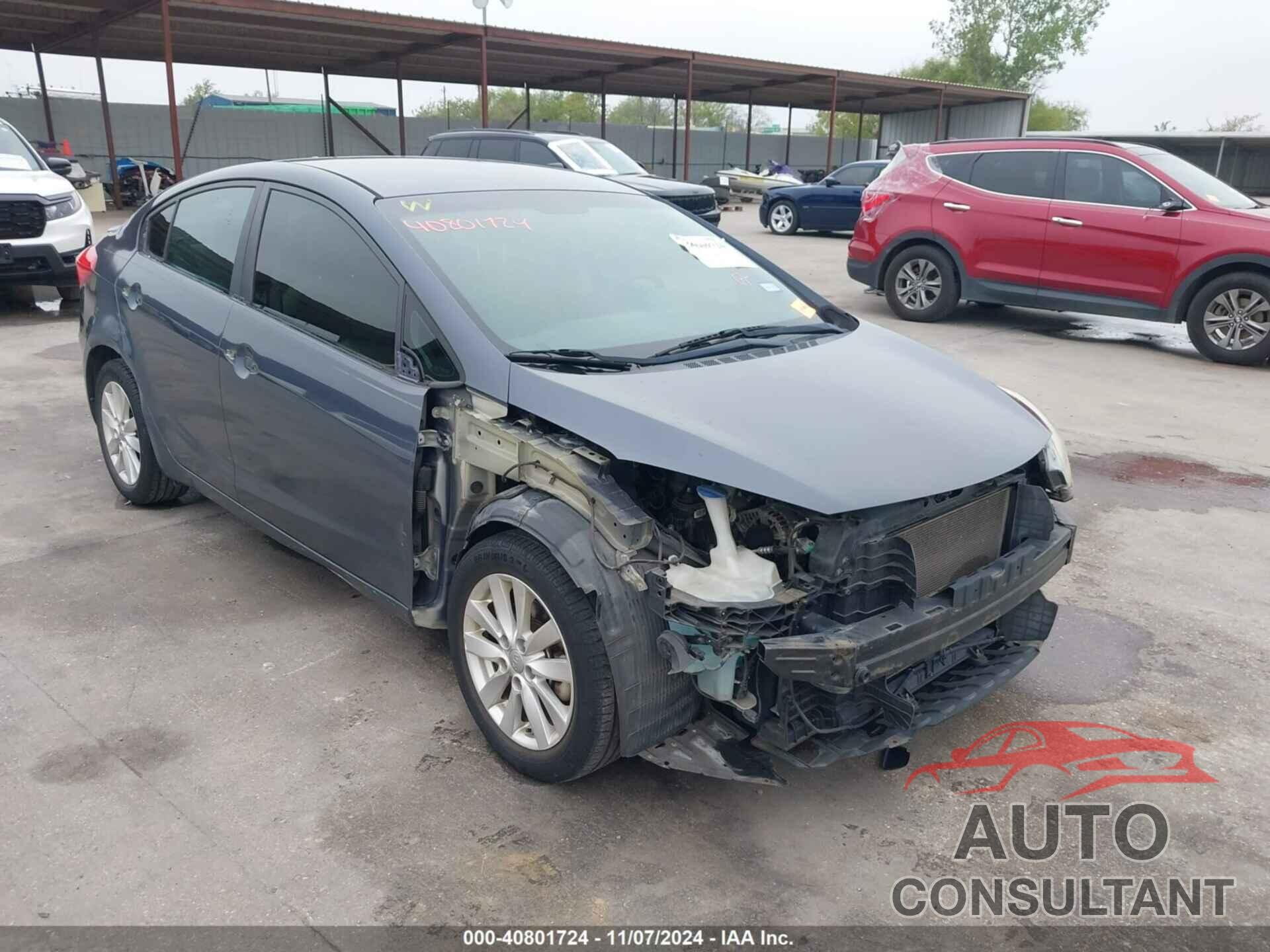 KIA FORTE 2014 - KNAFX4A66E5061067