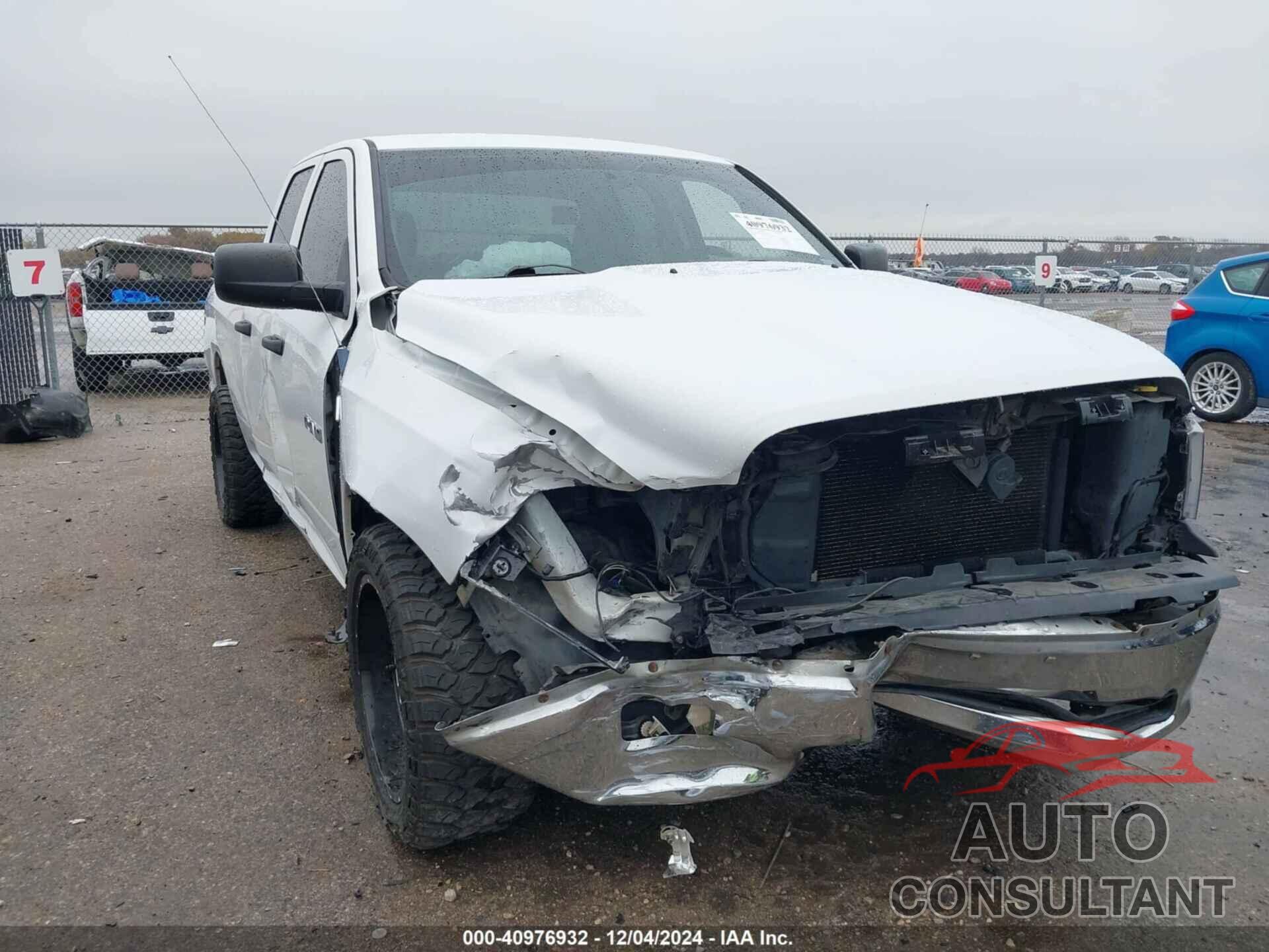 DODGE RAM 1500 2010 - 1D7RB1GK1AS126328