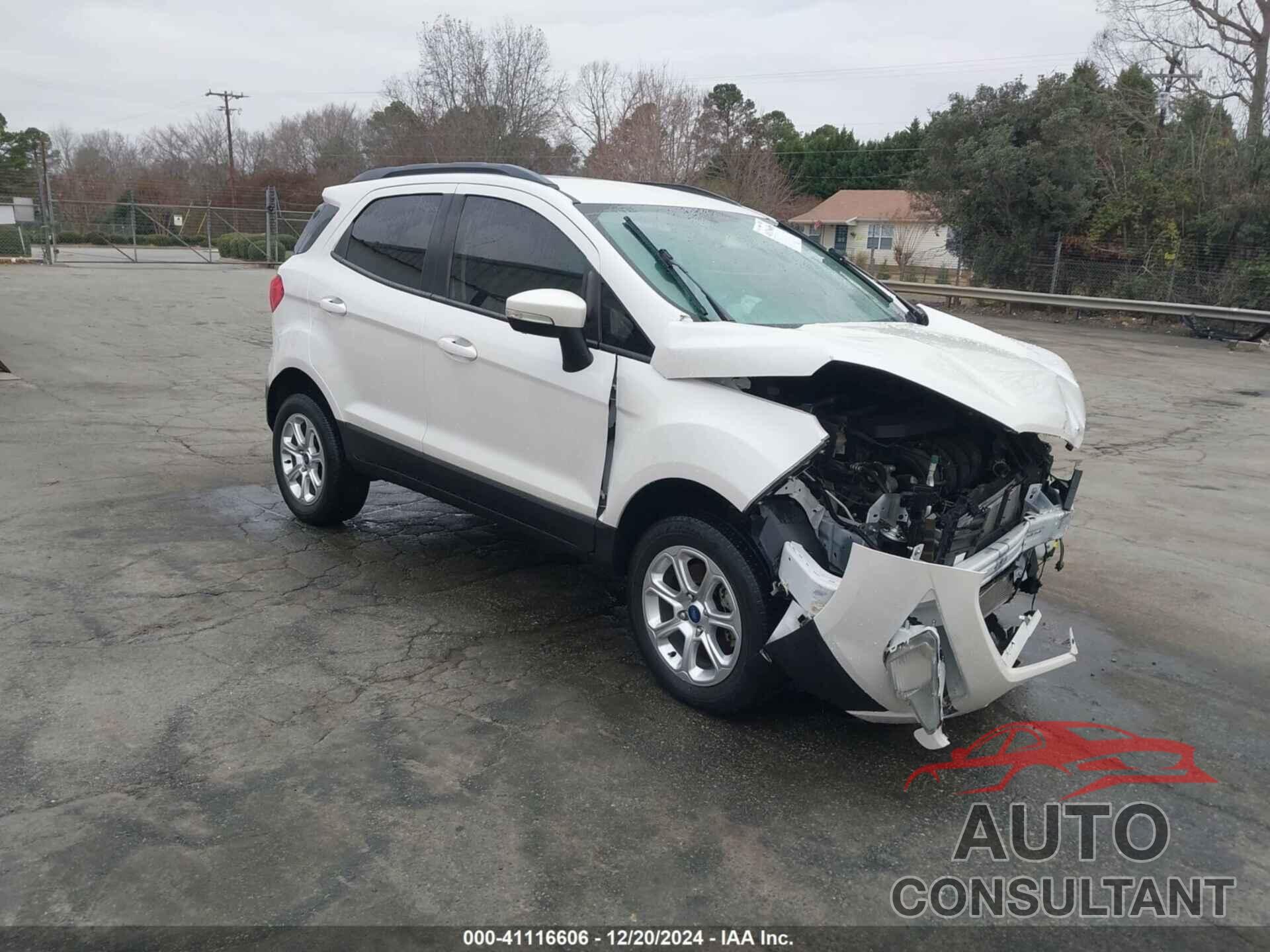 FORD ECOSPORT 2020 - MAJ6S3GL3LC357199