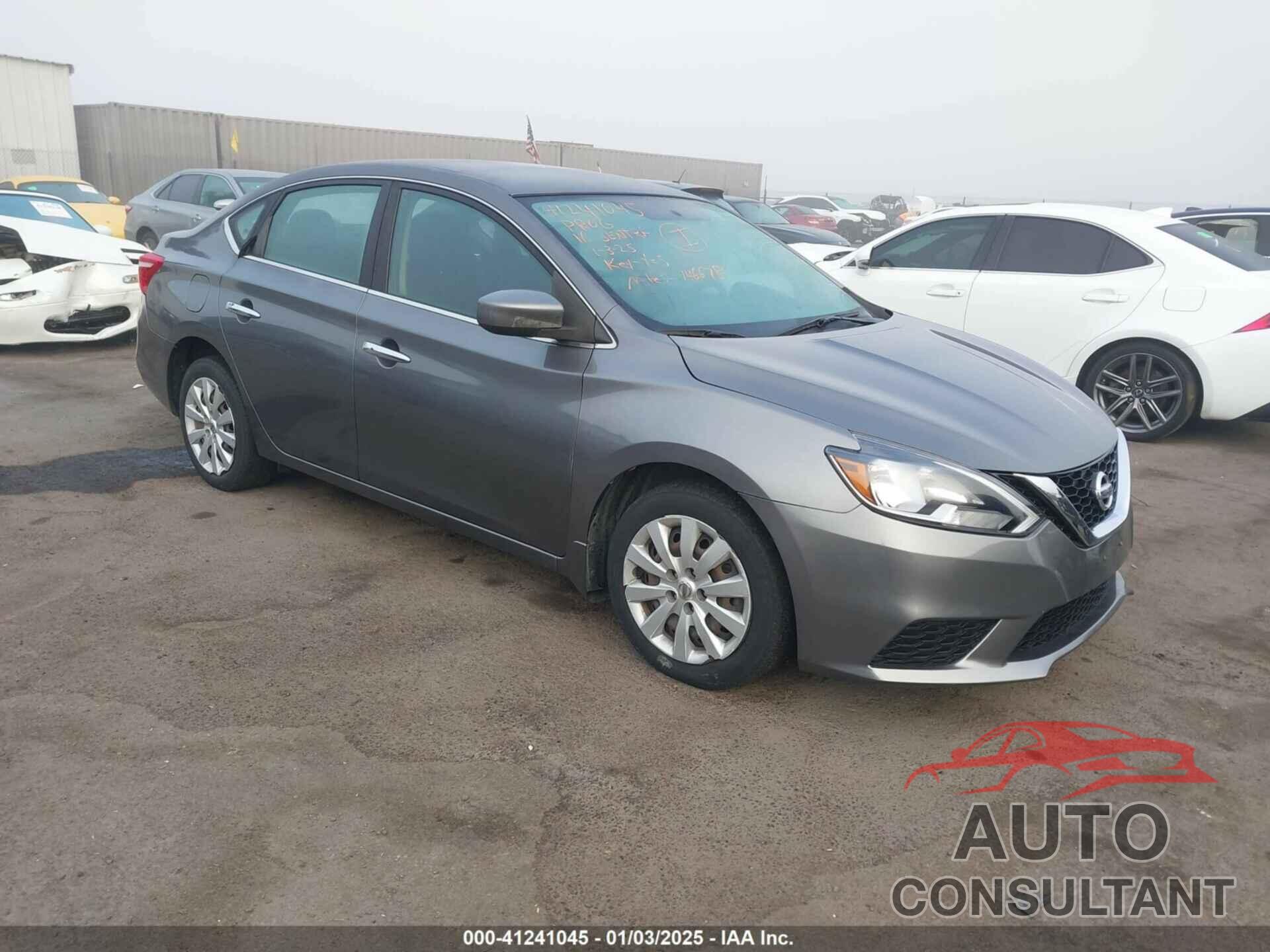 NISSAN SENTRA 2016 - 3N1AB7AP9GL678393