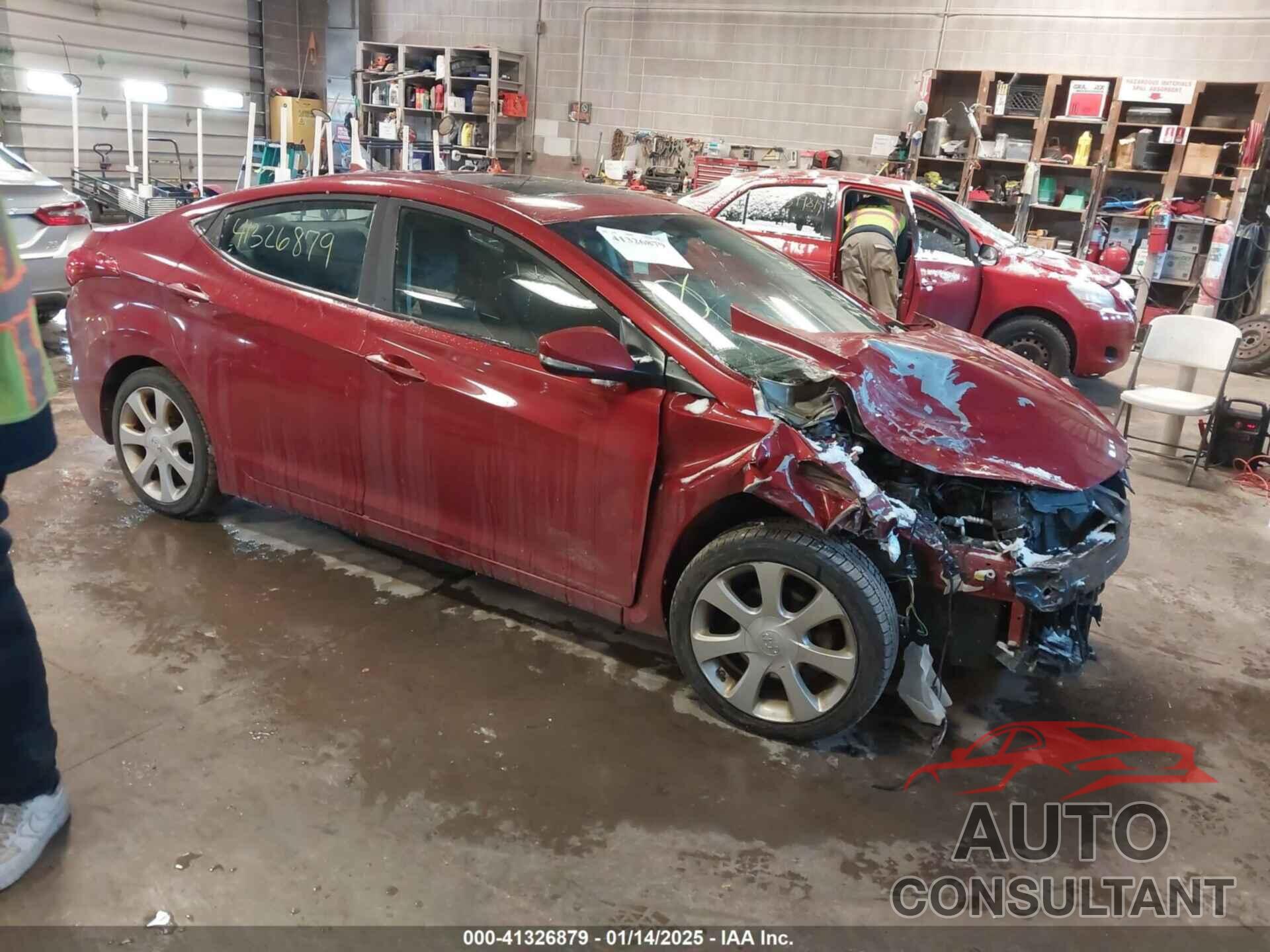 HYUNDAI ELANTRA 2013 - KMHDH4AE1DU563354