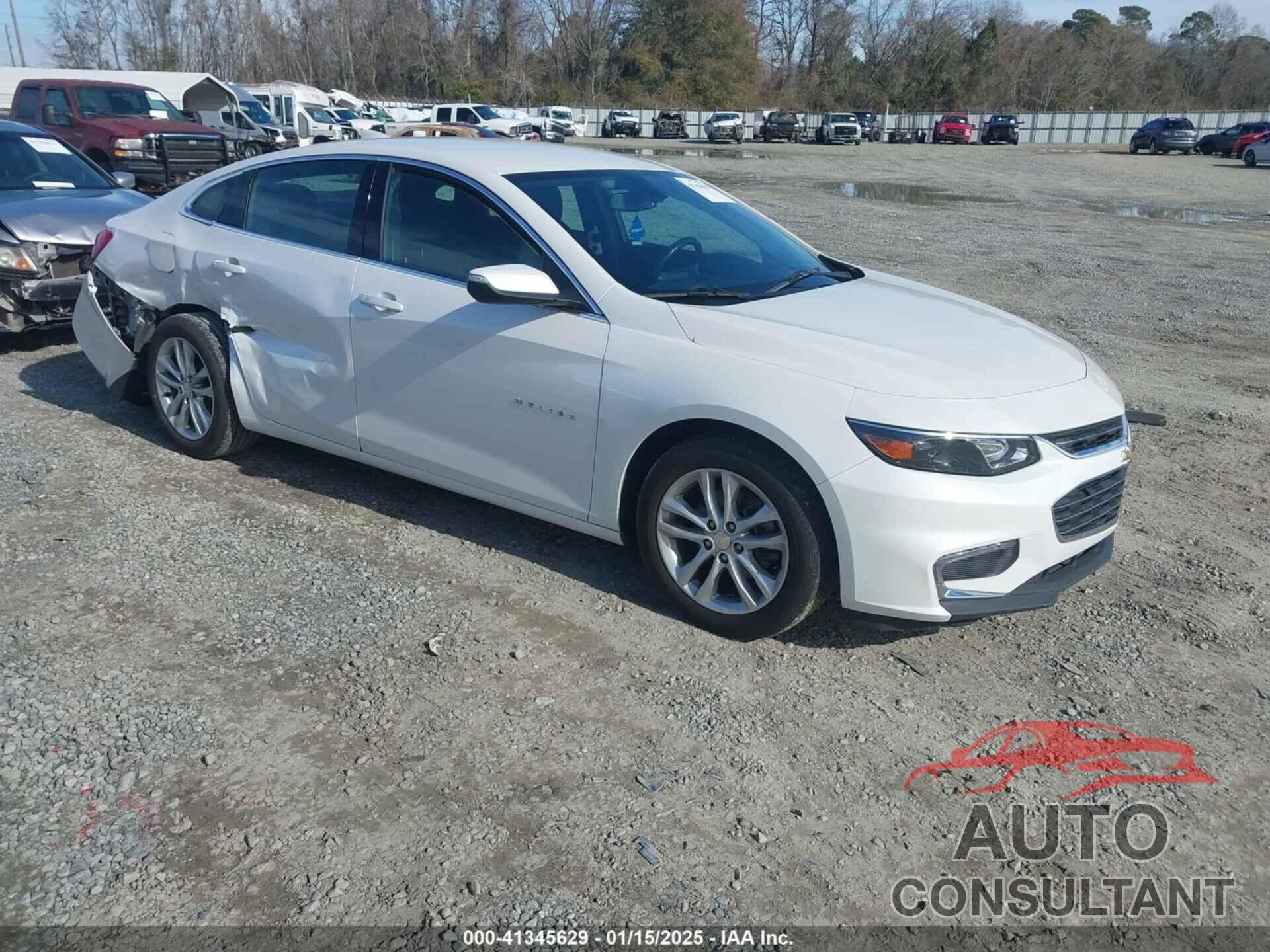 CHEVROLET MALIBU 2017 - 1G1ZE5STXHF210121