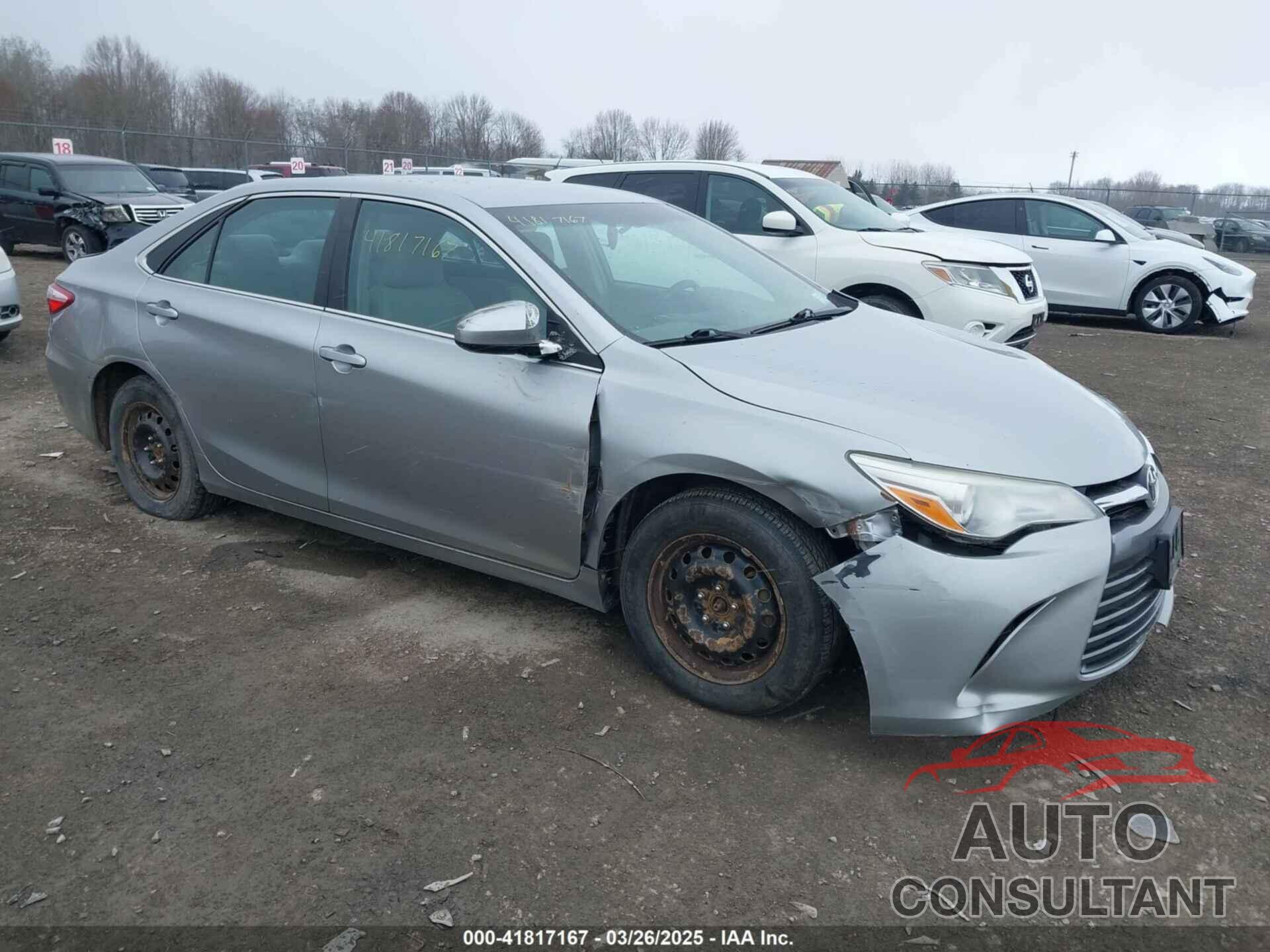 TOYOTA CAMRY 2016 - 4T4BF1FK0GR527126