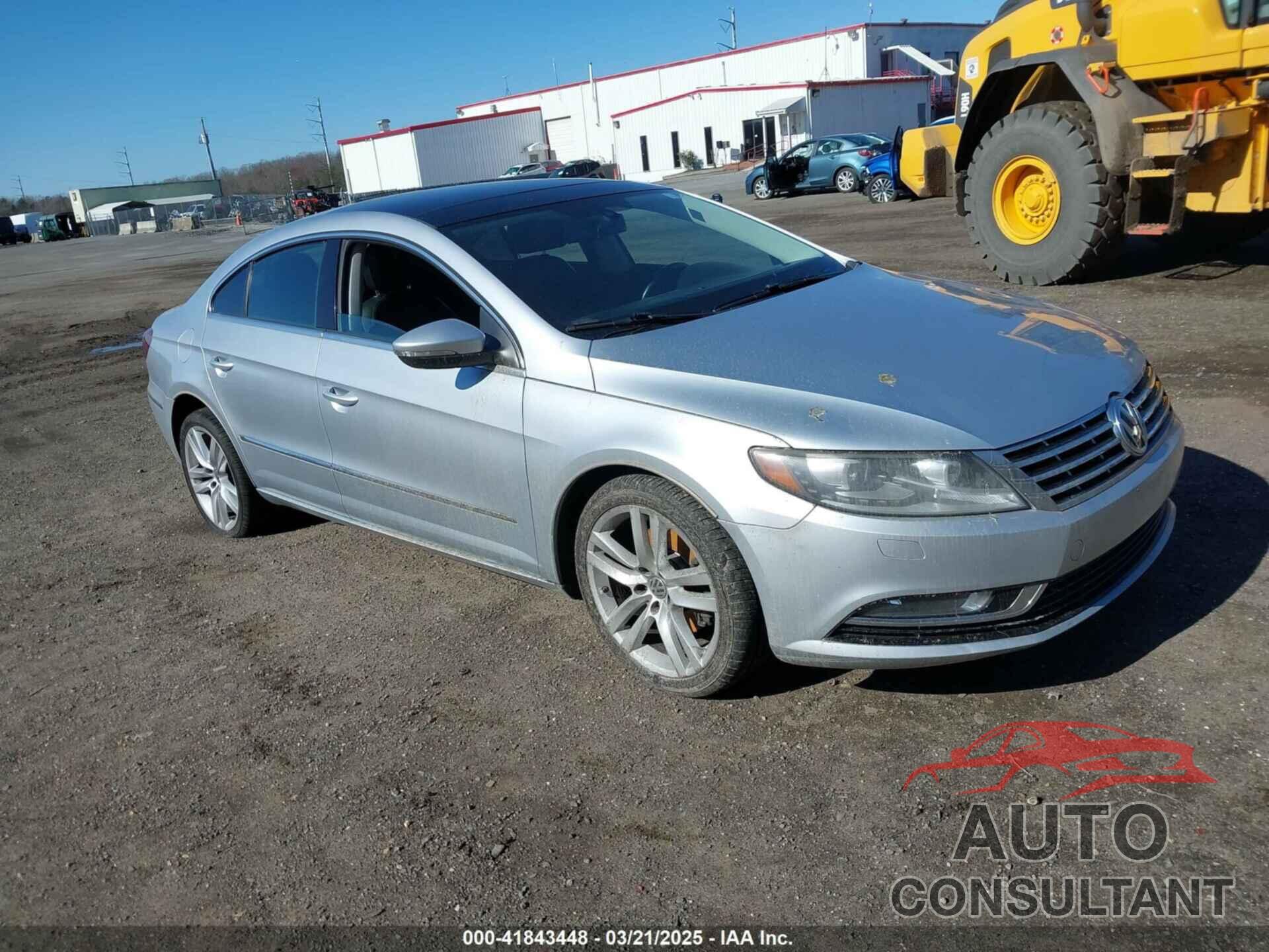 VOLKSWAGEN CC 2013 - WVWRN7AN2DE506840