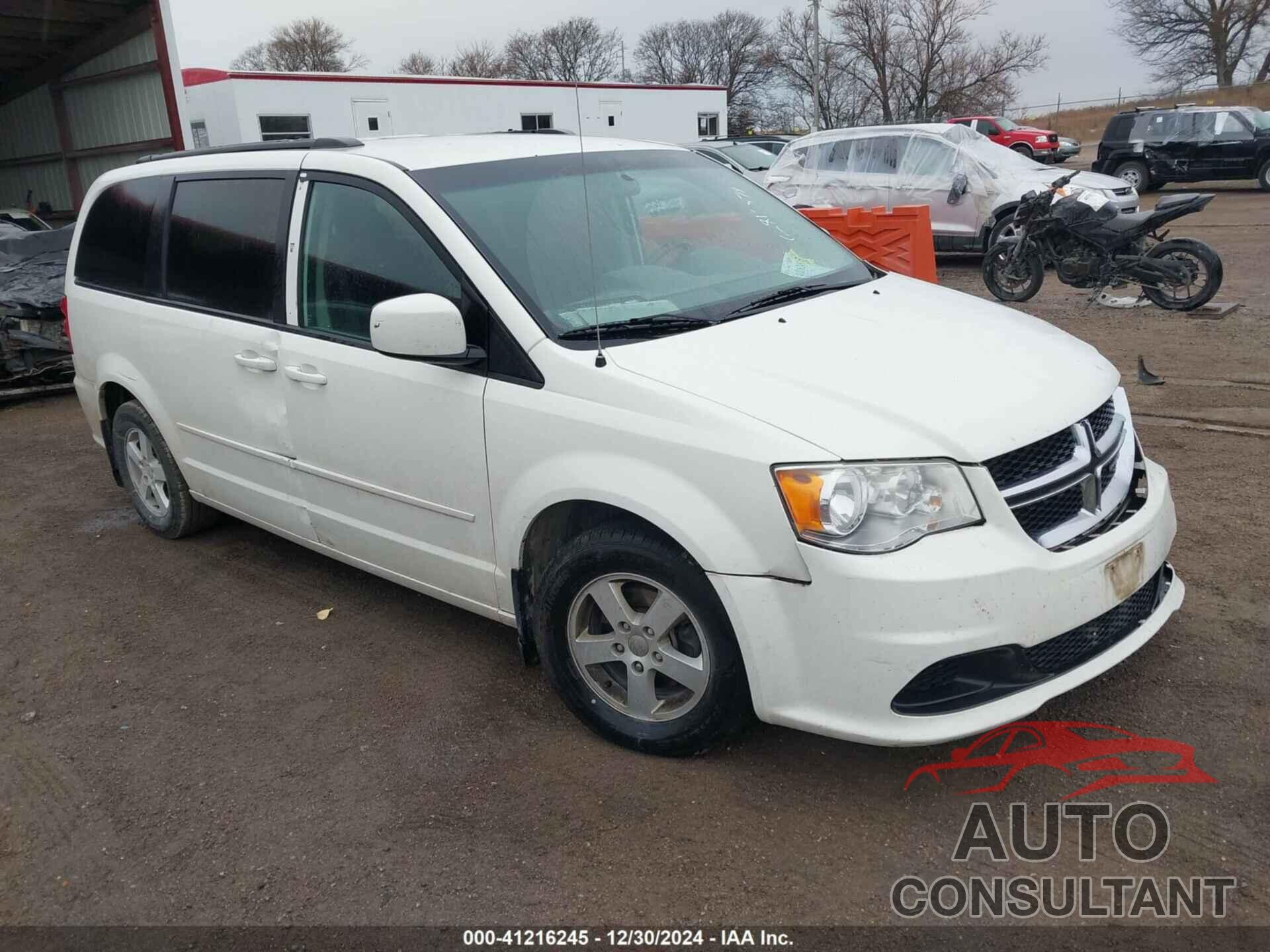 DODGE GRAND CARAVAN 2012 - 2C4RDGCG8CR361080