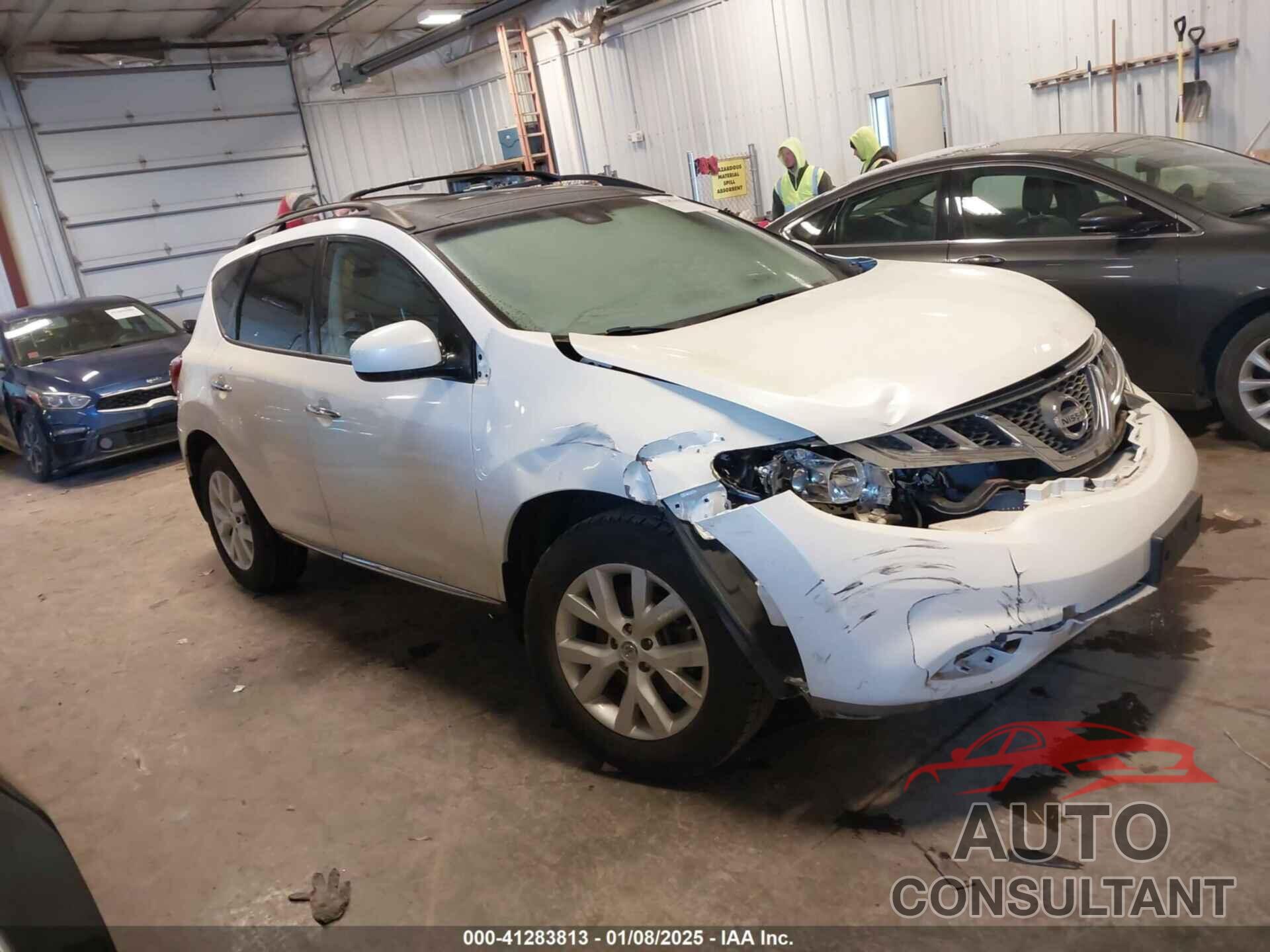 NISSAN MURANO 2012 - JN8AZ1MW8CW207675